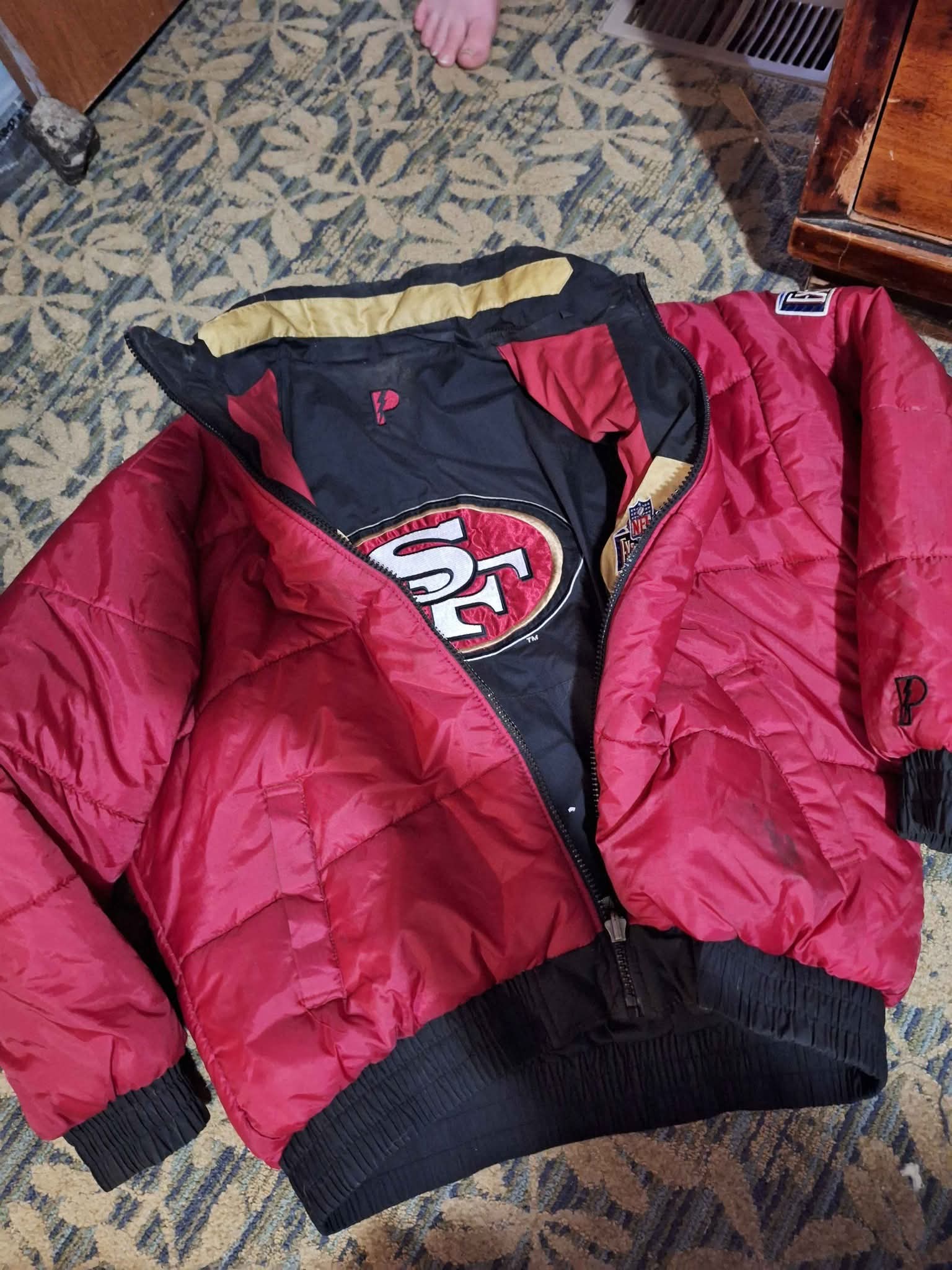 Vintage San Francisco 49ers Reversible Pro Player 90s NFL 