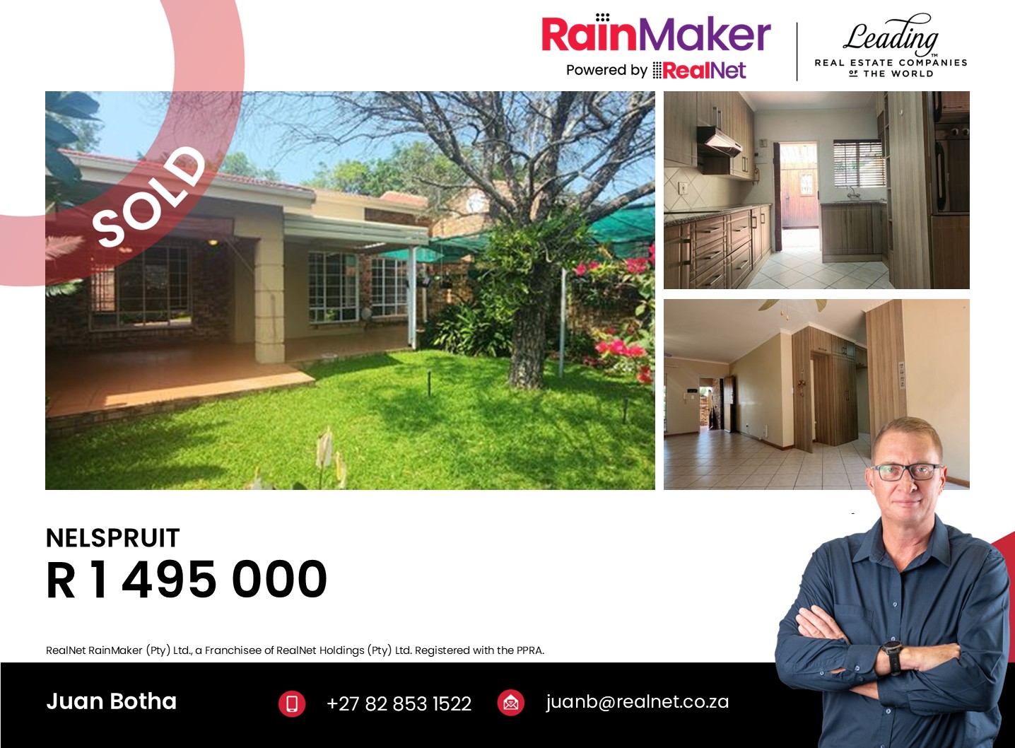 RealNet... - RealNet RainMaker - Team Anker Nelspruit