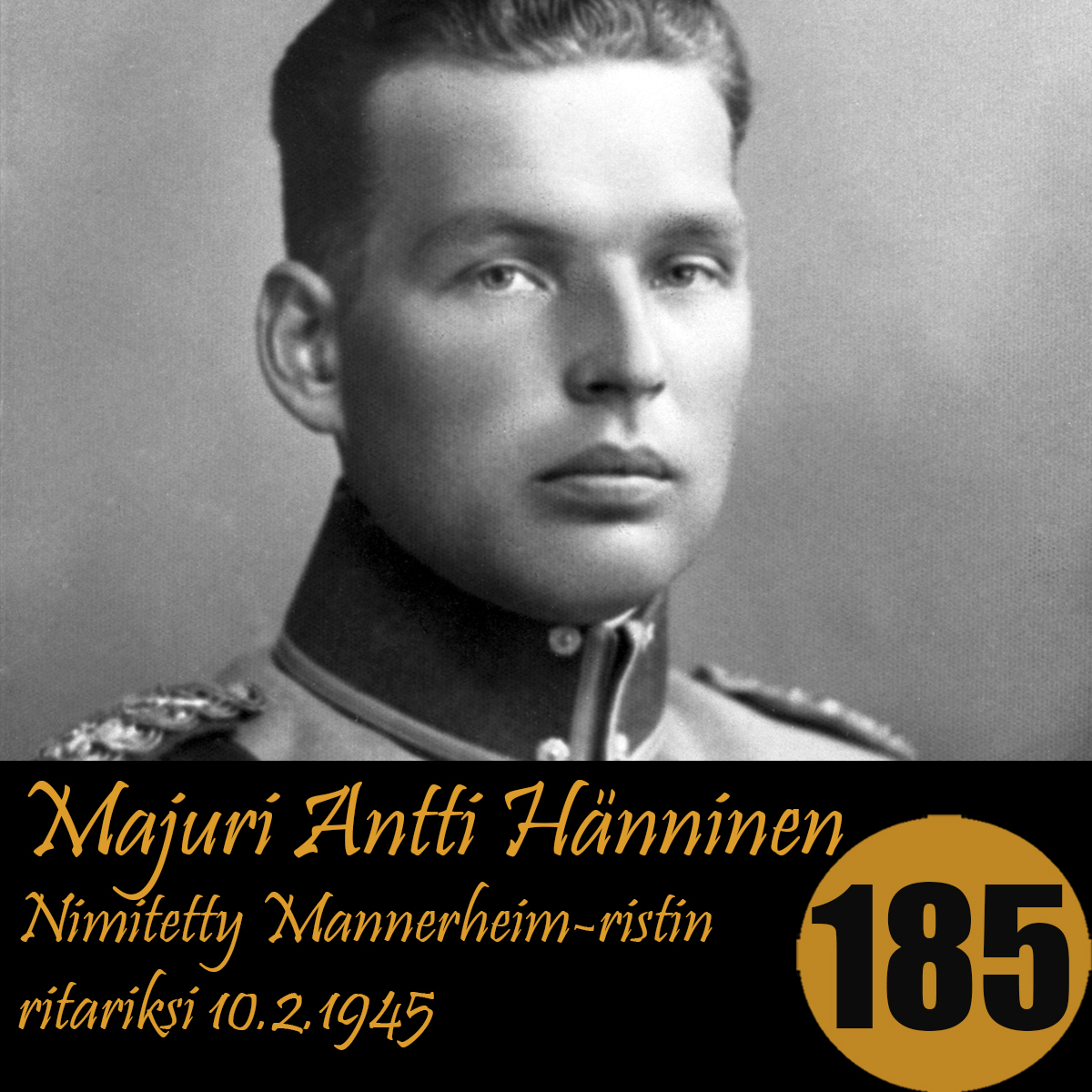 Mannerheim-ristin - ”Ylipäällikkö on pvm:llä 10.2.45 nimittänyt ...