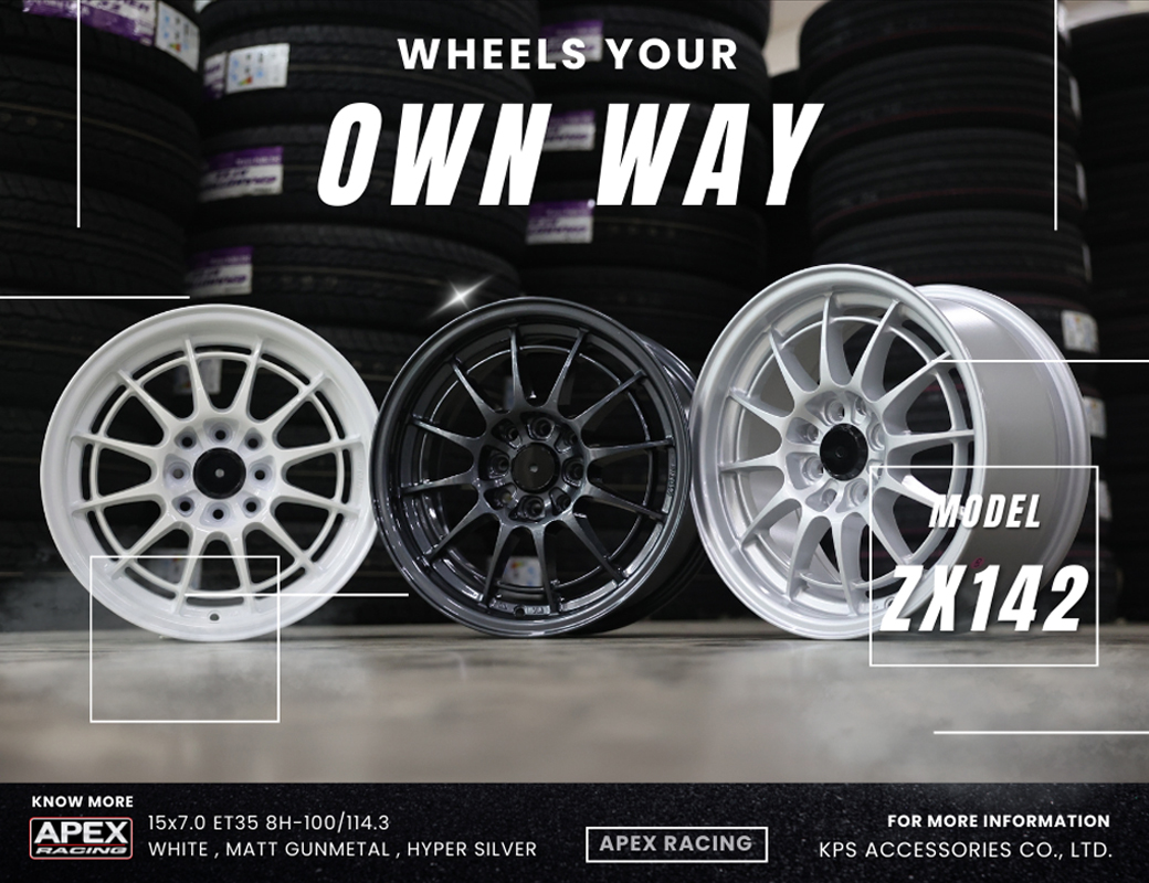 kps-accessories - ล้อแม็กซ์ APEX Racing ขอบ 15
