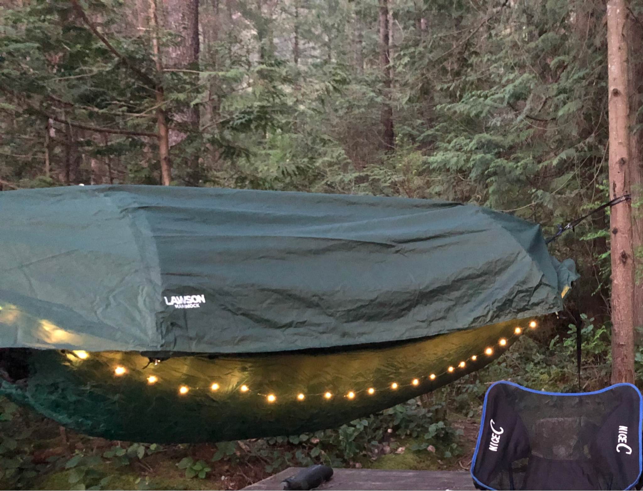 Lawson Blue Ridge Tent Hammock + Underquilt + Suspension Straps – Like ...
