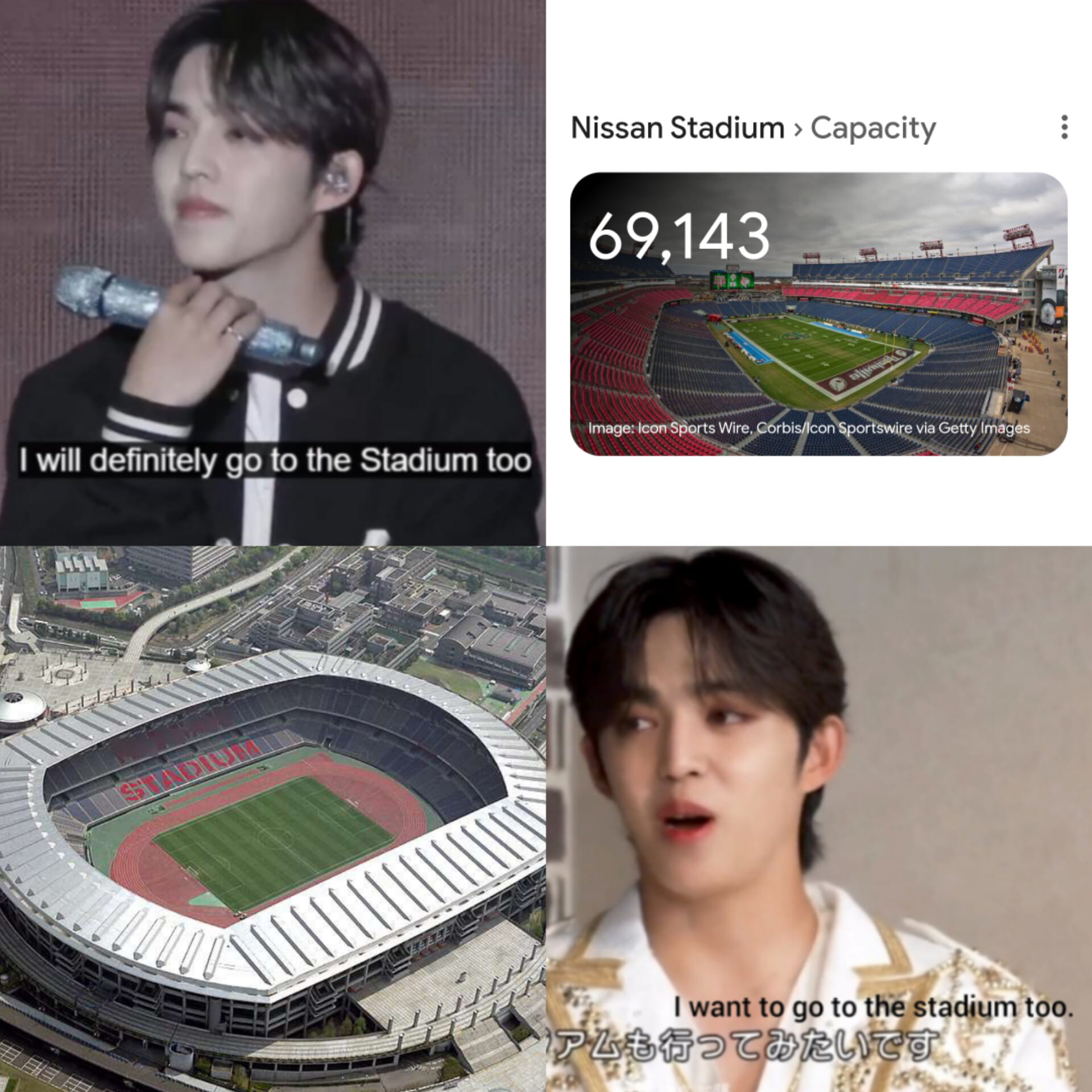 Seventeen live at Nissan Stadium