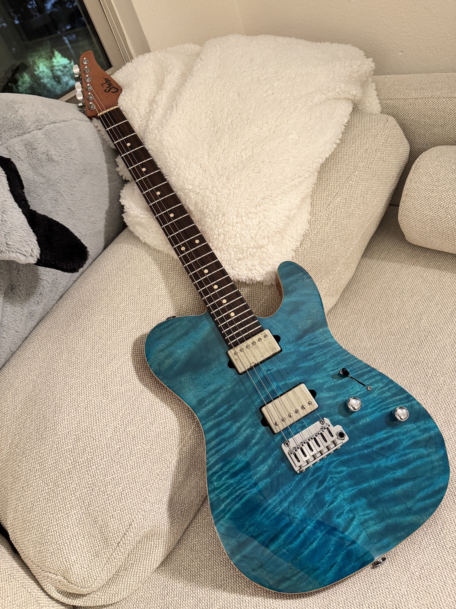 セールSuhr Modern Pro Bahama Blue 24フレット