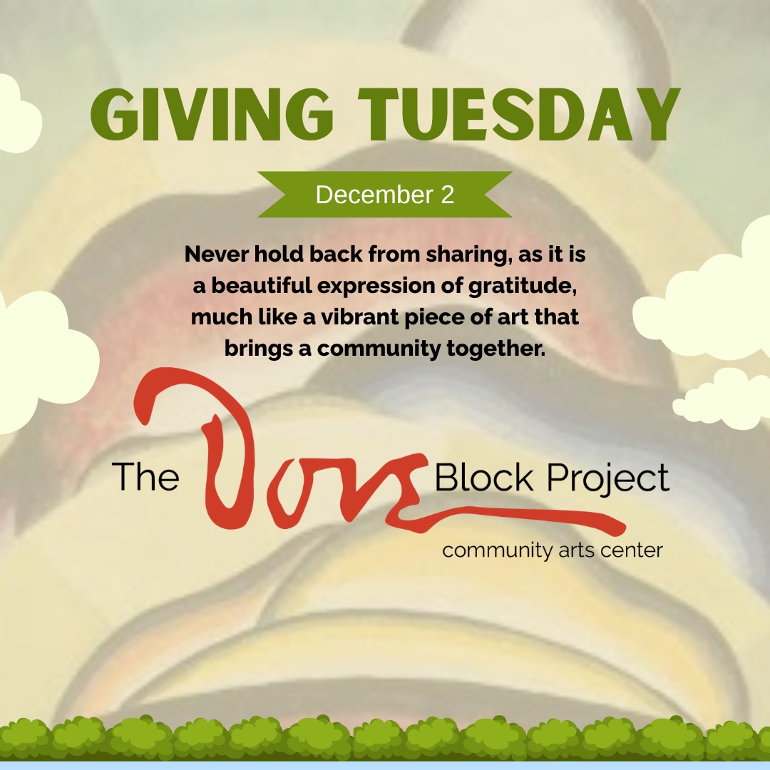 The Dove - Consider supporting the Dove Block Project on Giving Tuesday ...