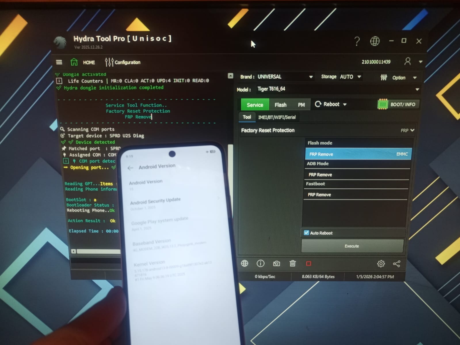 Gsm4Tech - Samsung A20 (SM-A205U) Unlock done By Sim Killer Pro Binary ...