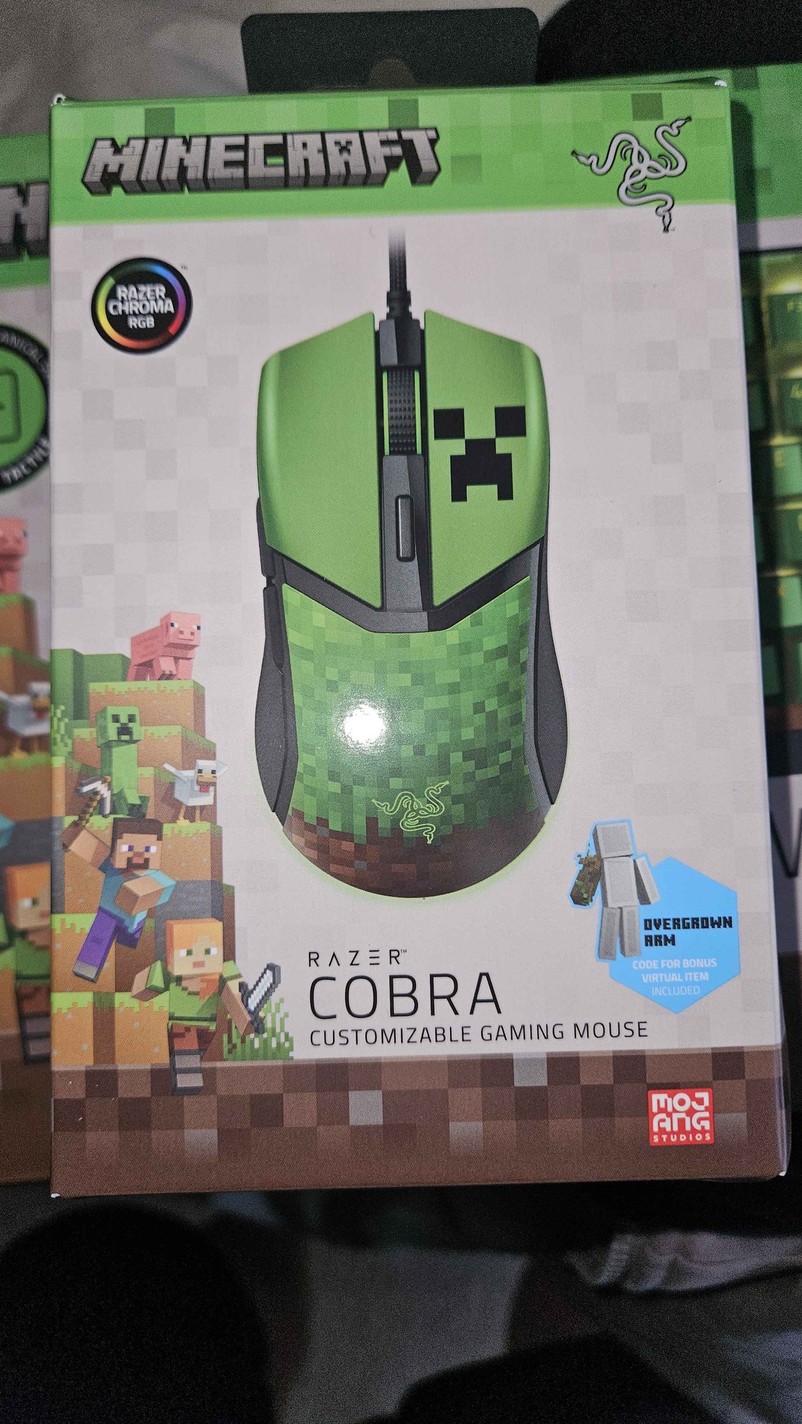 MINECRAFT GAMING KEYBOARD AND COBRA MOUSE - Keyboards & Keypads ...