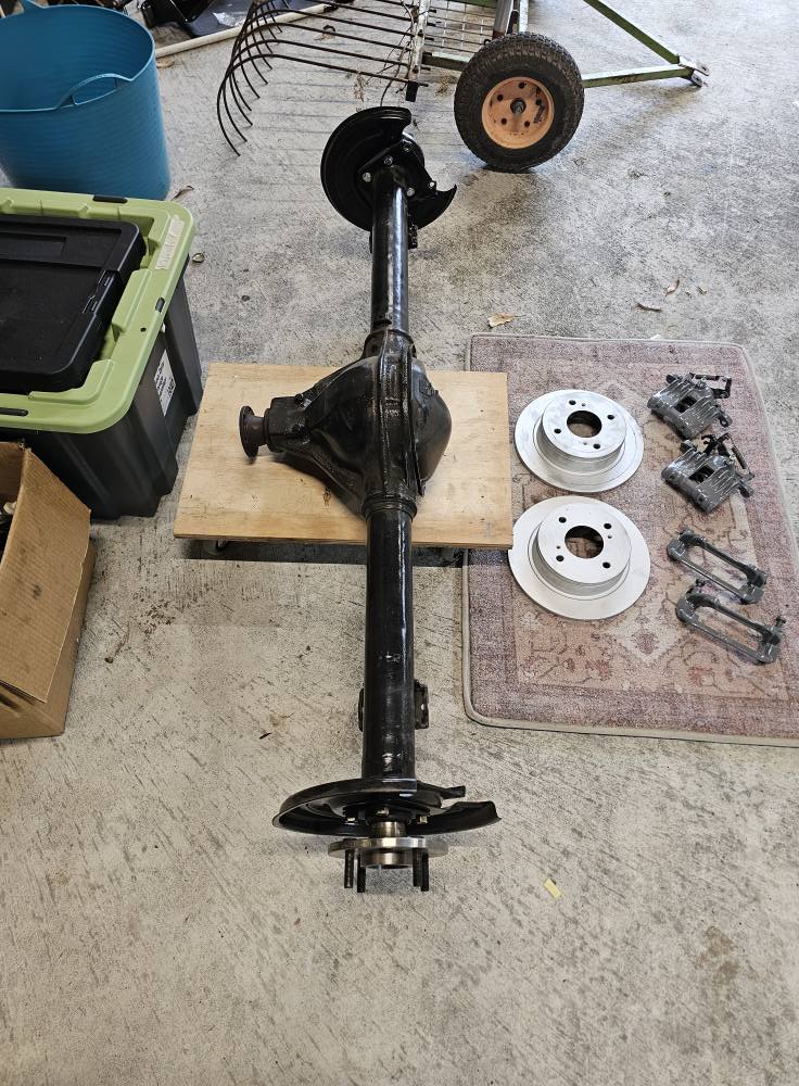 Shortened R31 BW78 Diff with billet axles, 4.11 gear. 1387mm WMS/WMS 4 ...