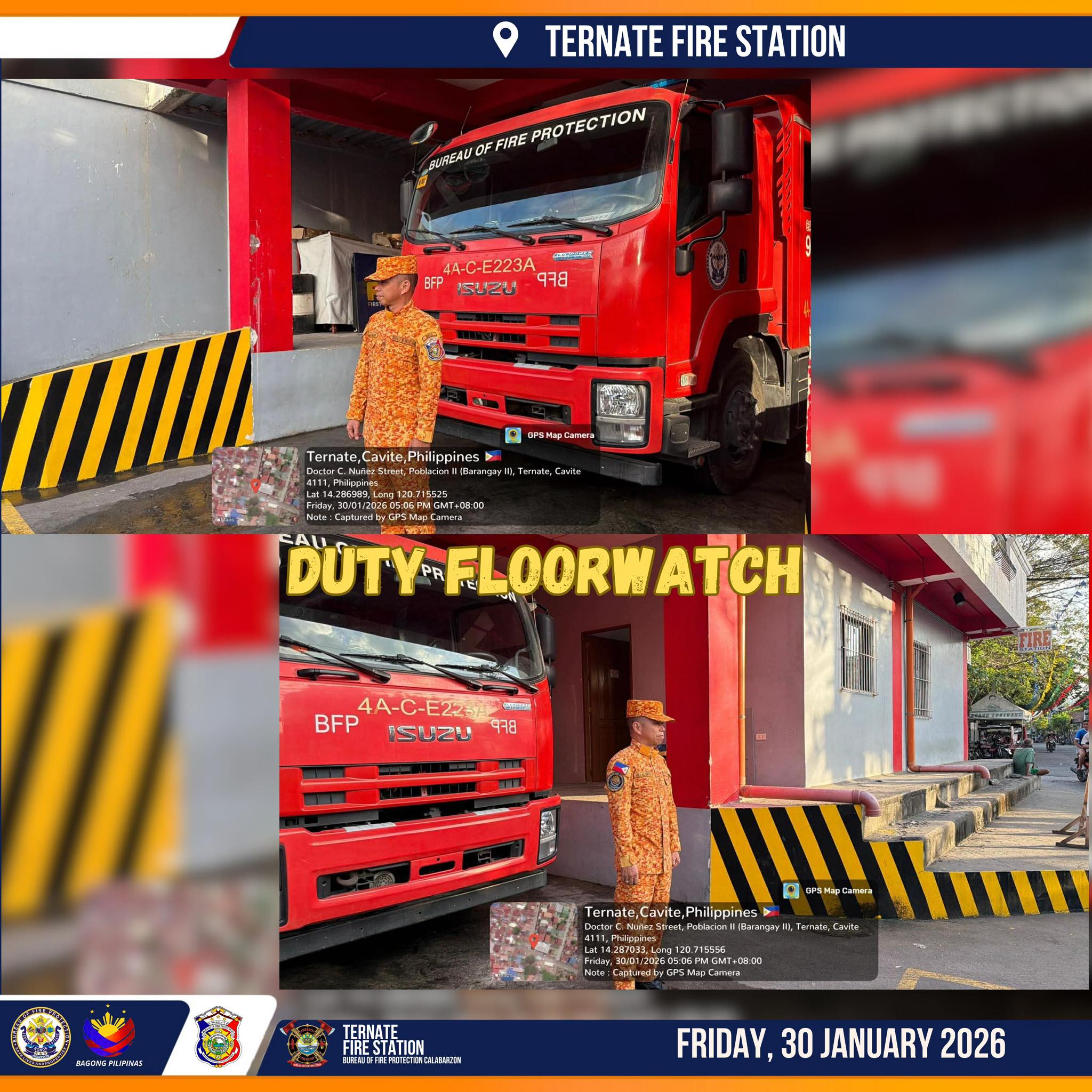 Bfp Ternate FS - 30 January 2026 𝗗𝘂𝘁𝘆 𝗙𝗹𝗼𝗼𝗿𝘄𝗮𝘁𝗰𝗵 IN FRAME | Under the ...