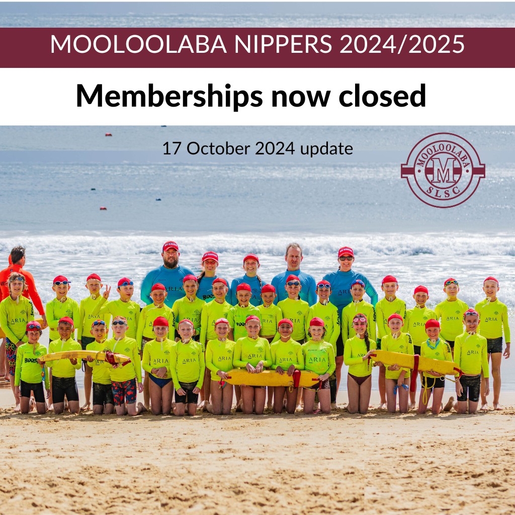 Mooloolaba - Our Nipper memberships for the 2024/2025 season have now ...