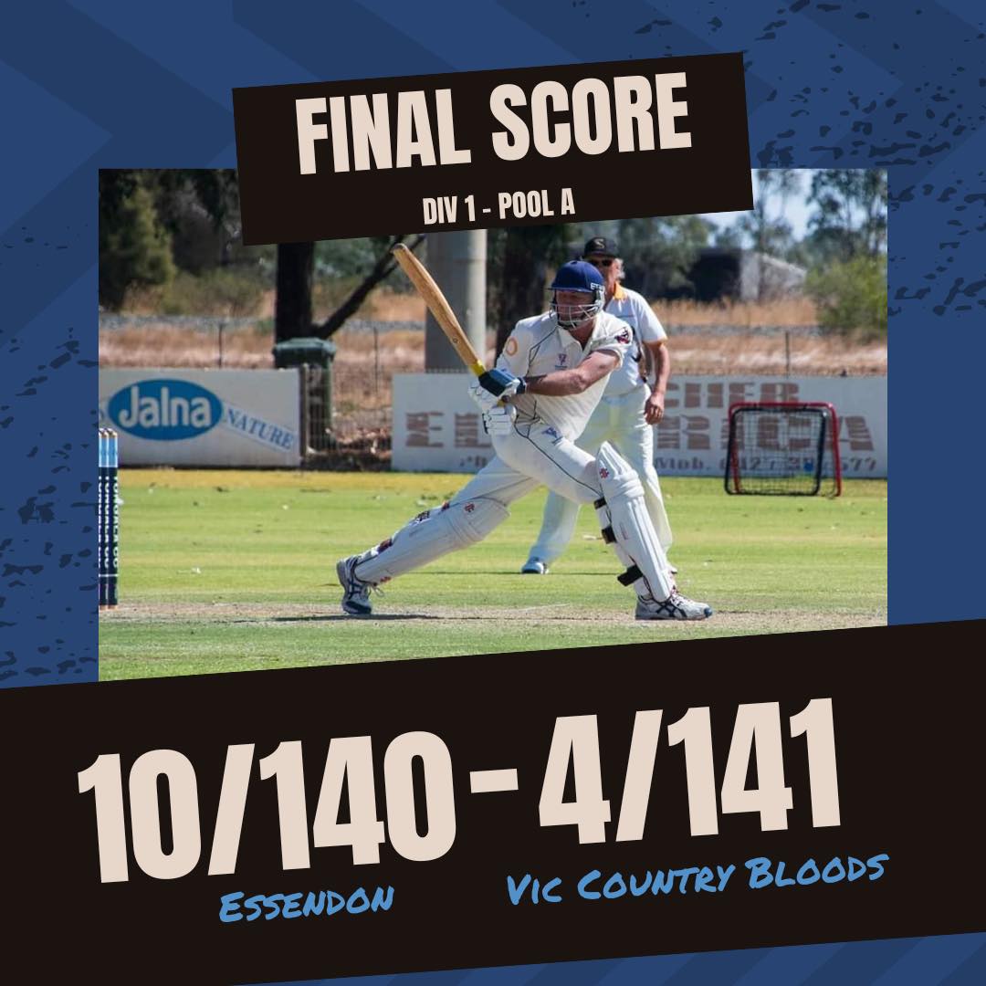 Annual Over 60's Cricket Carnival Echuca | Echuca VIC