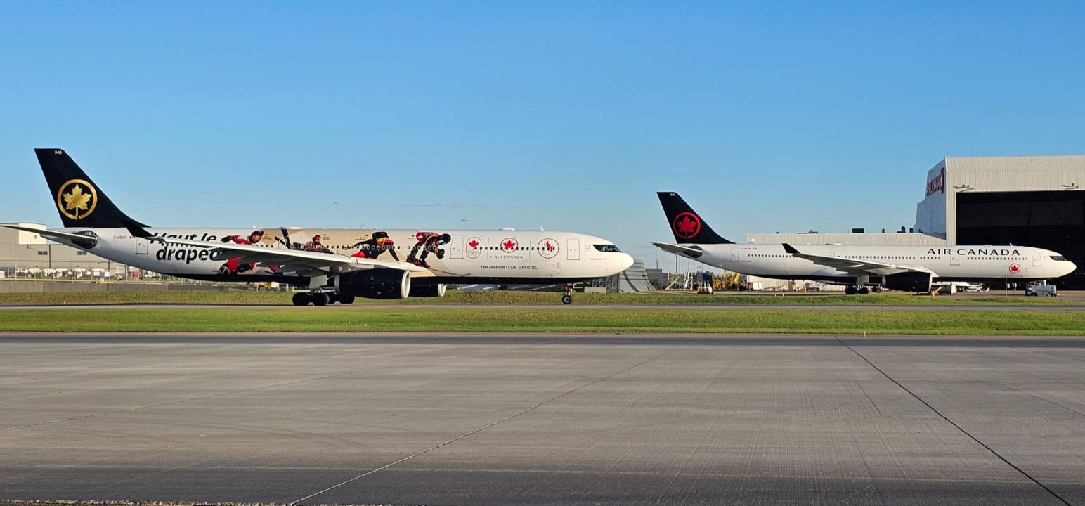 Air Canada Airbus A330-300 in Fly the Flag livery