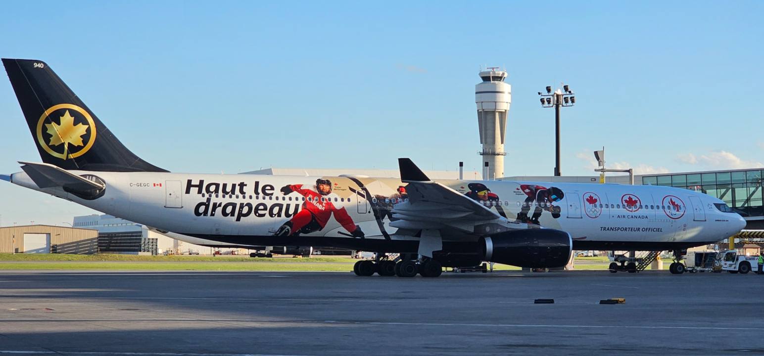 Air Canada Airbus A330-300 in Fly the Flag livery