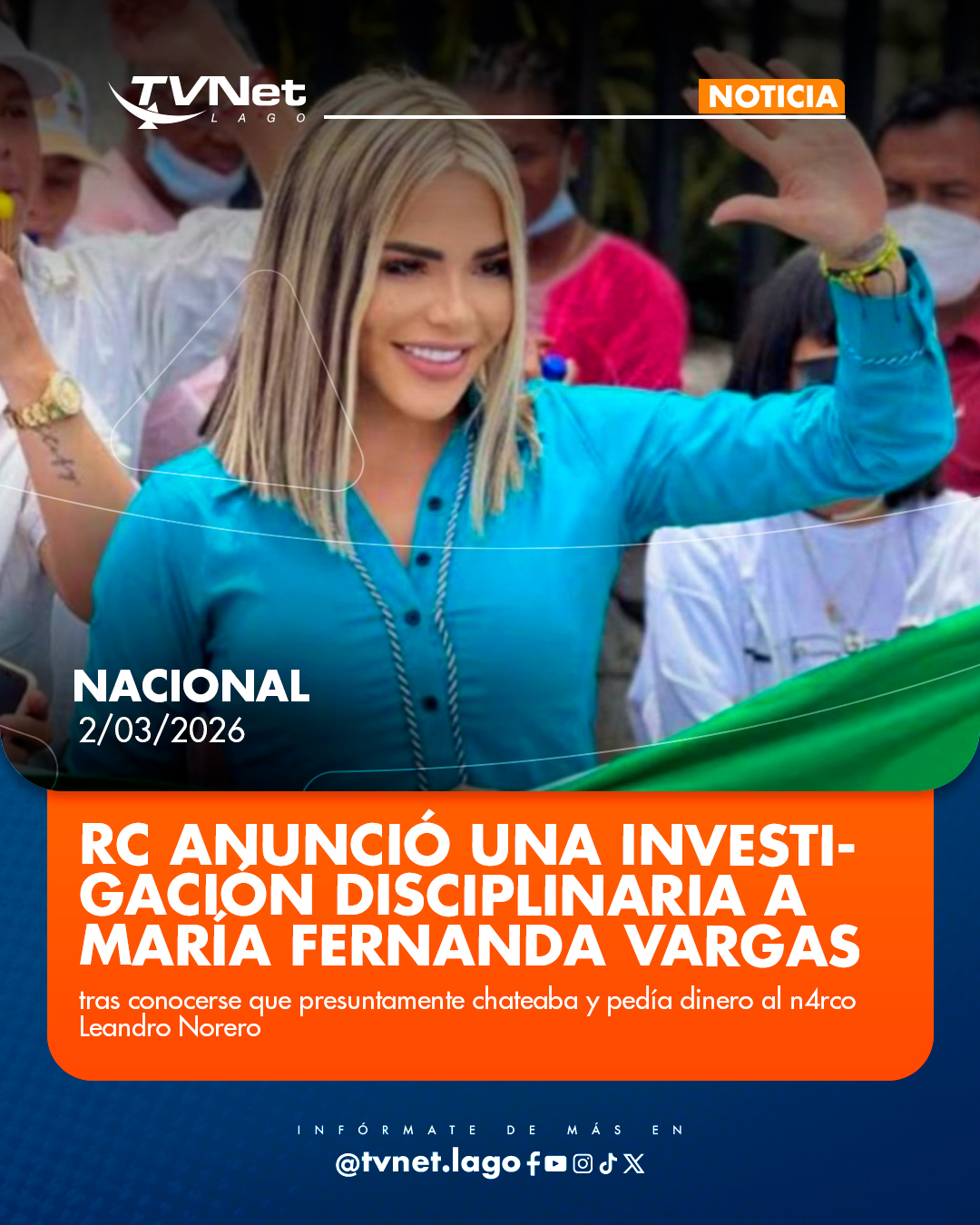 TvNet Lago - Ha pasado más de un mes desde que la... | Facebook