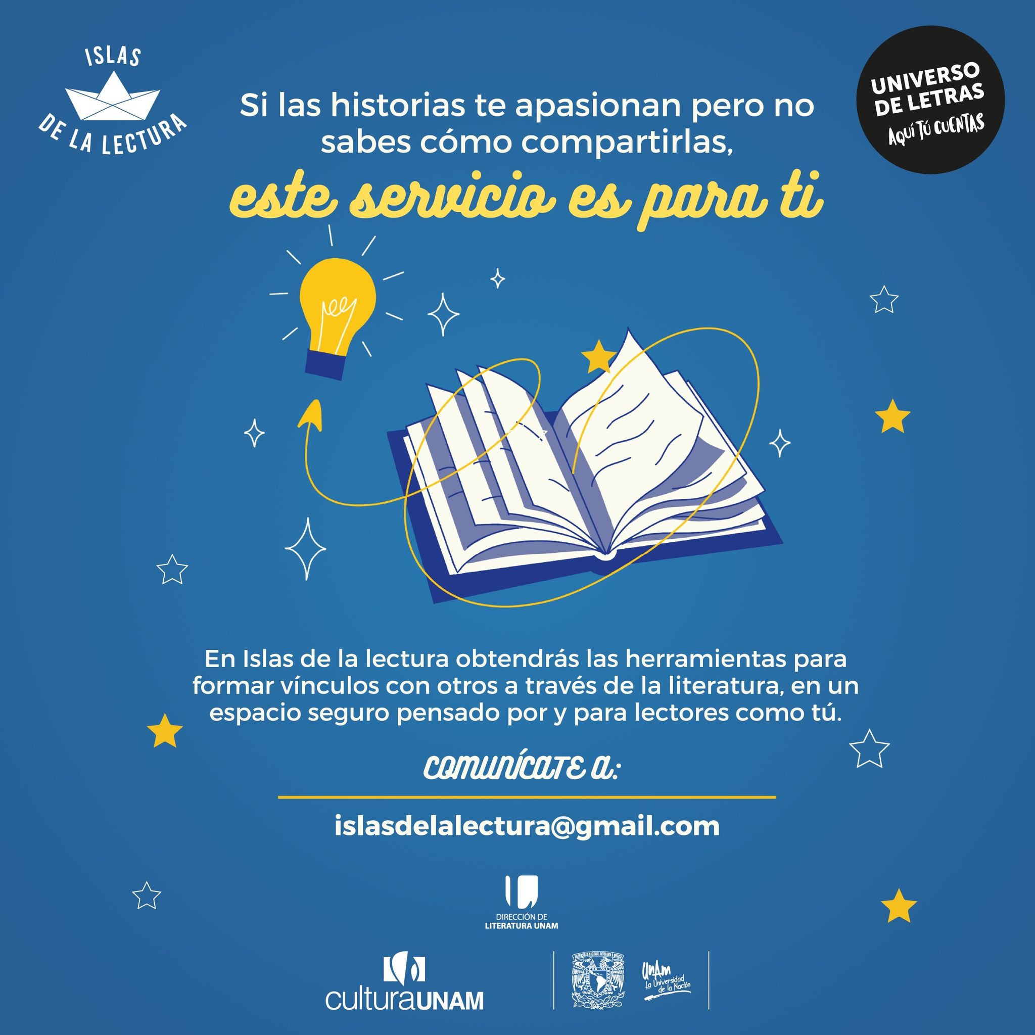 El único Servicio Social en el... - Universo de Letras UNAM | Facebook
