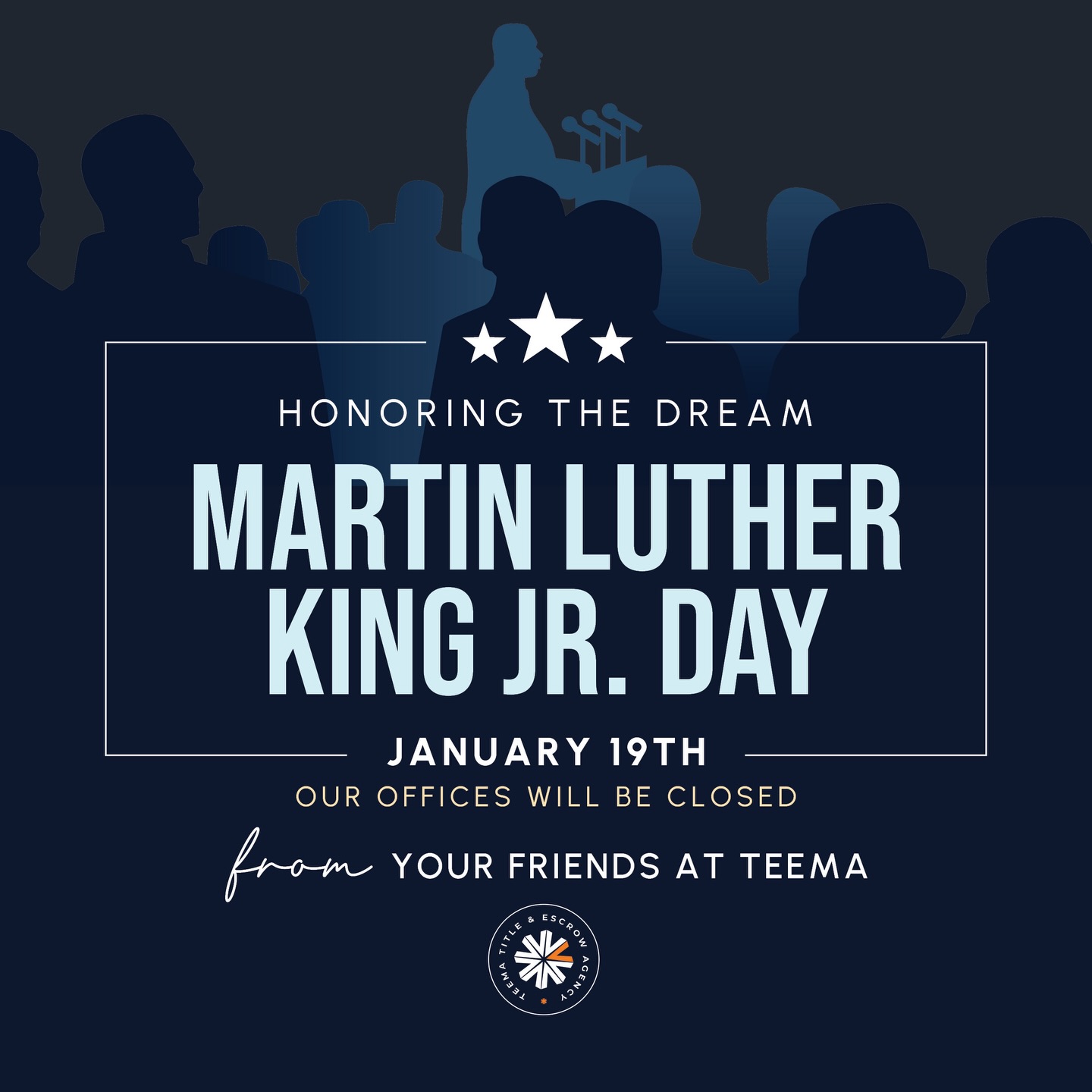 TEEMA Title - Today we honor the legacy of Dr. Martin... | Facebook