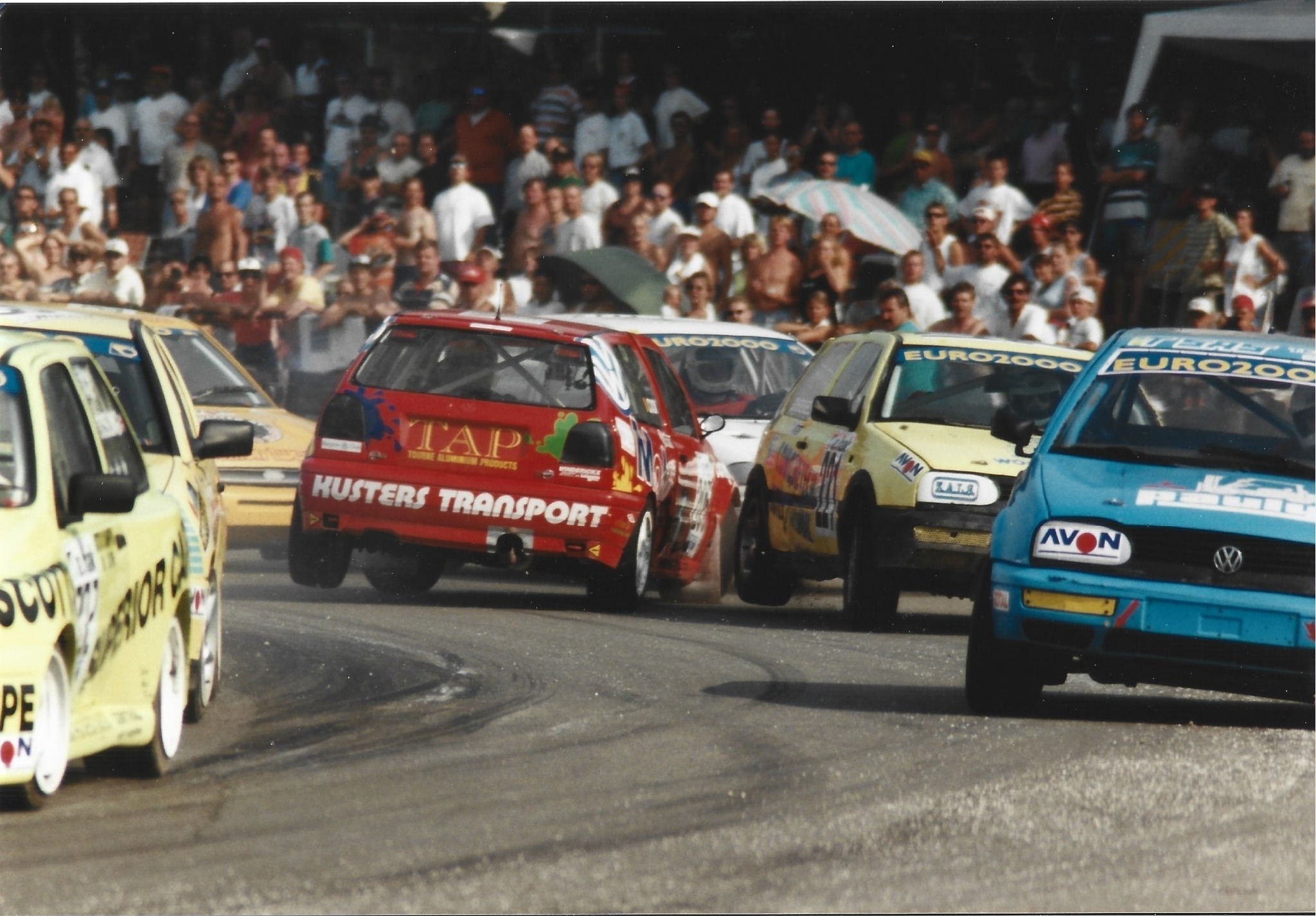 Rallycross België 1970-2000 | Een tegenligger in de Per Eklund bocht ...