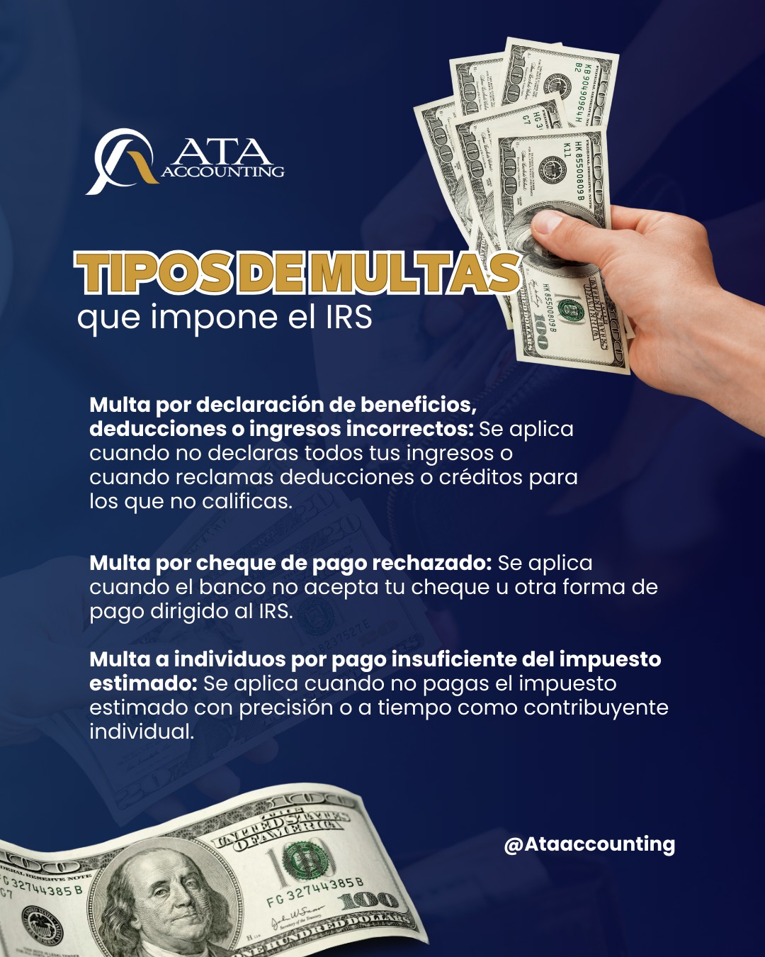 🚩 Estos son los... - ATA LLC. Accounting & Tax Assistance.