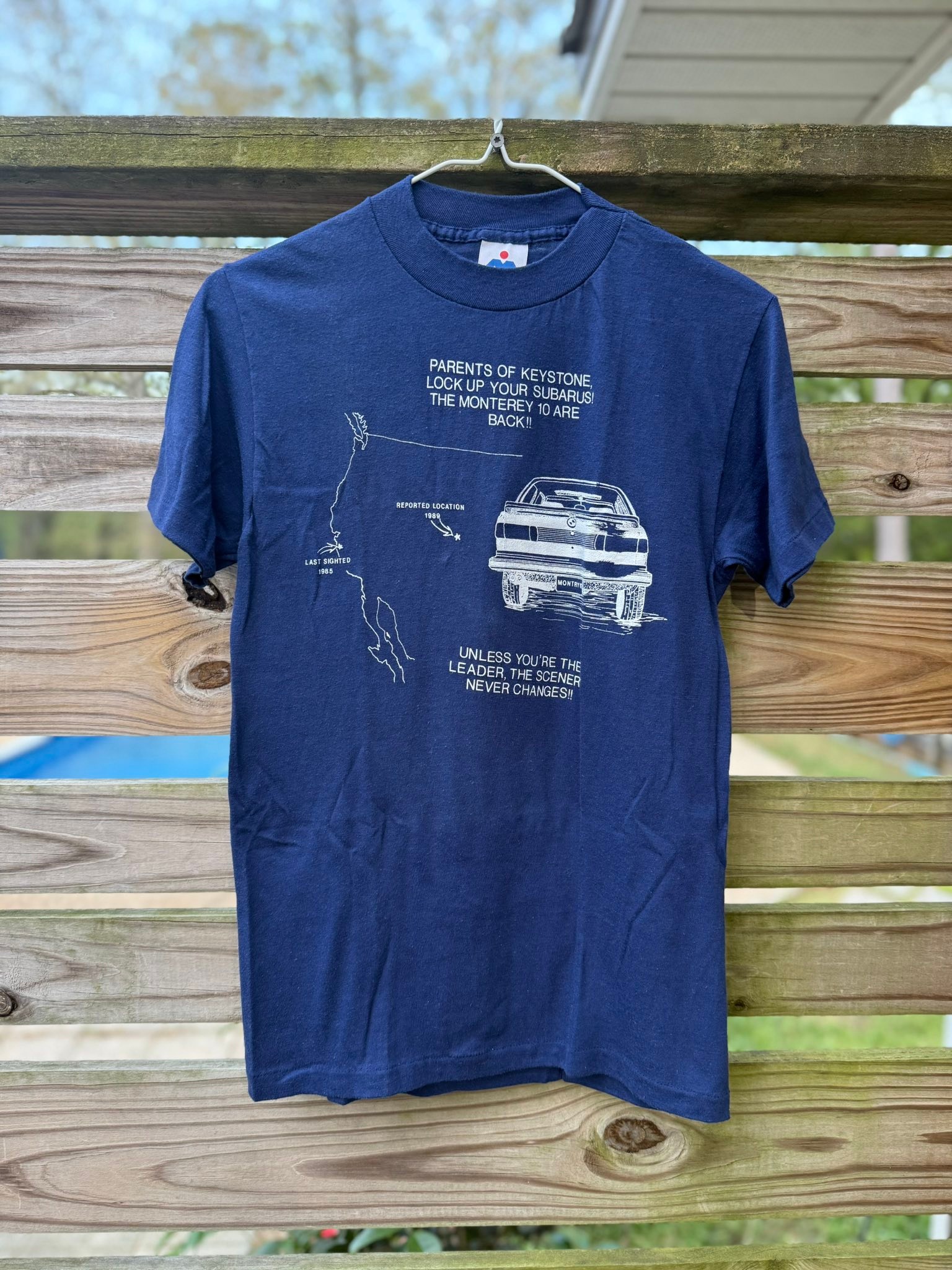 vintage ocean pacific 1989 t-shirt for sale