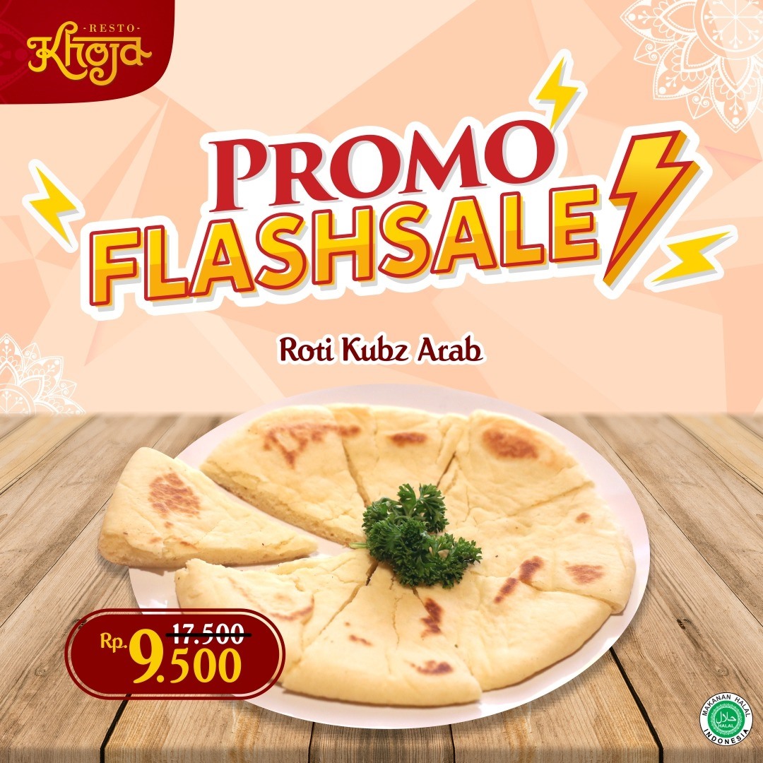 Resto Khoja Semarang - Yang belum coba Roti Khubz Arab mari merapat ...