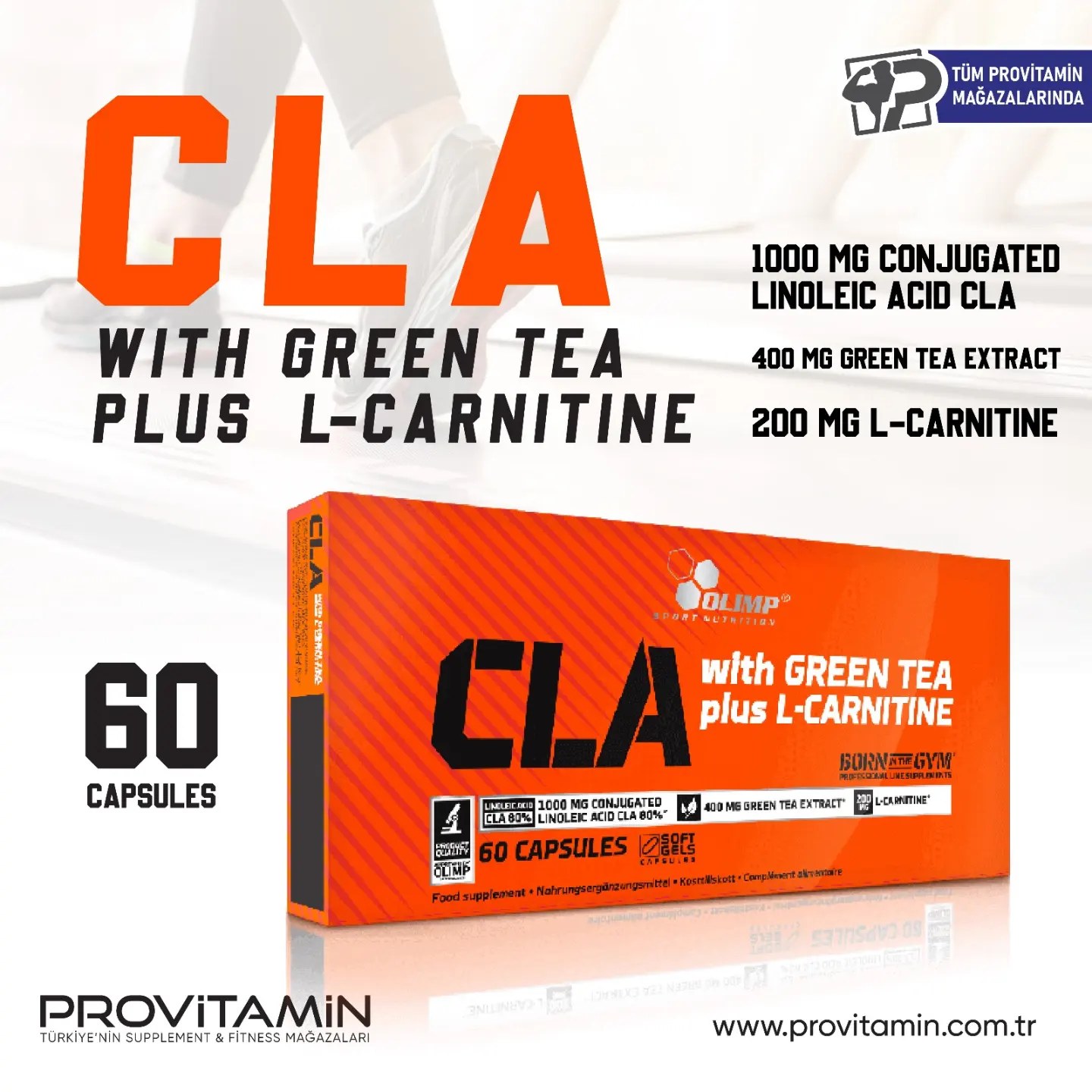 olimp cla green tea l carnitine SPORT NUTRITION WITH plus L-CARNITINE 60 KAPSÜL #cla #zayıflama #yağyakıcı wholesale Flavor:Strawberry Lime Cardispan, levocarnitina, solución, Grossman,