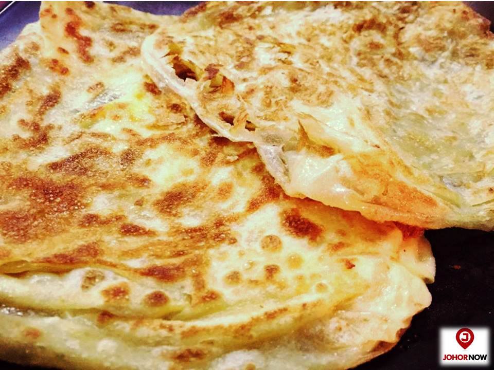 啊~ roti canai~ manyak sedap - 甘榜情，家乡味～Kampung de Kulaijaya
