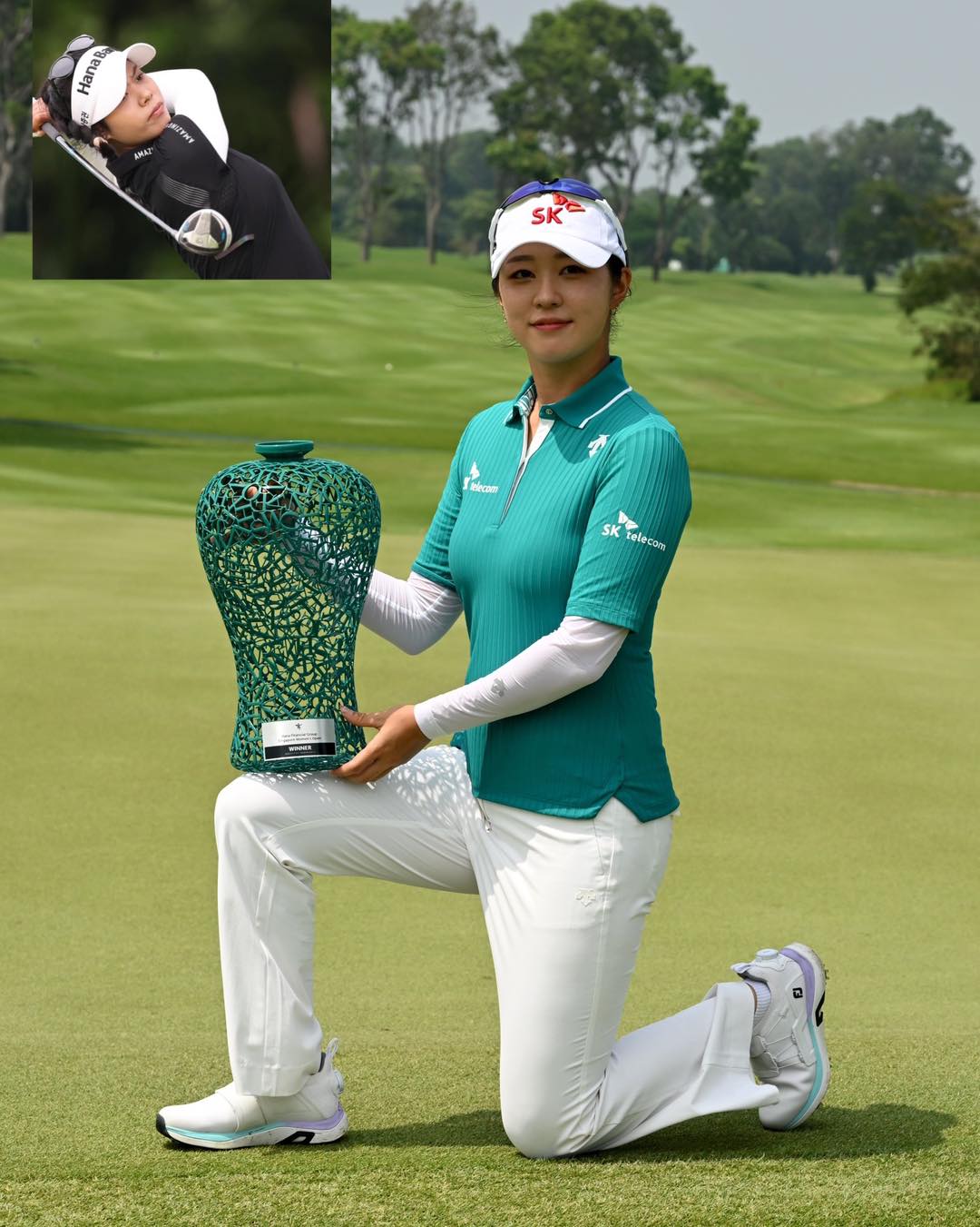 Japan withstood a late Korean surge to claim a one-stroke triumph