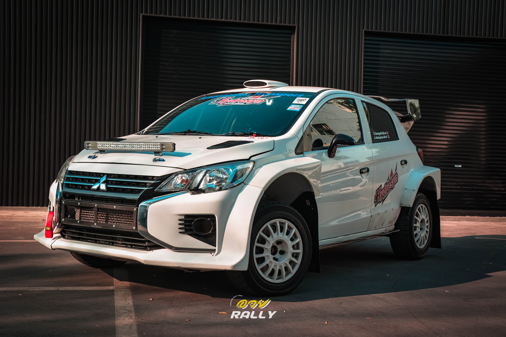 อวย Rally - Mitsubishi Mirage R5 WRC Hydrosyn Racing Team...