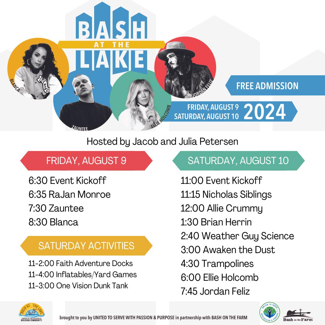 🎉 Day 2 of Bash at the Lake is Here! 🌟... - Bash at the Lake