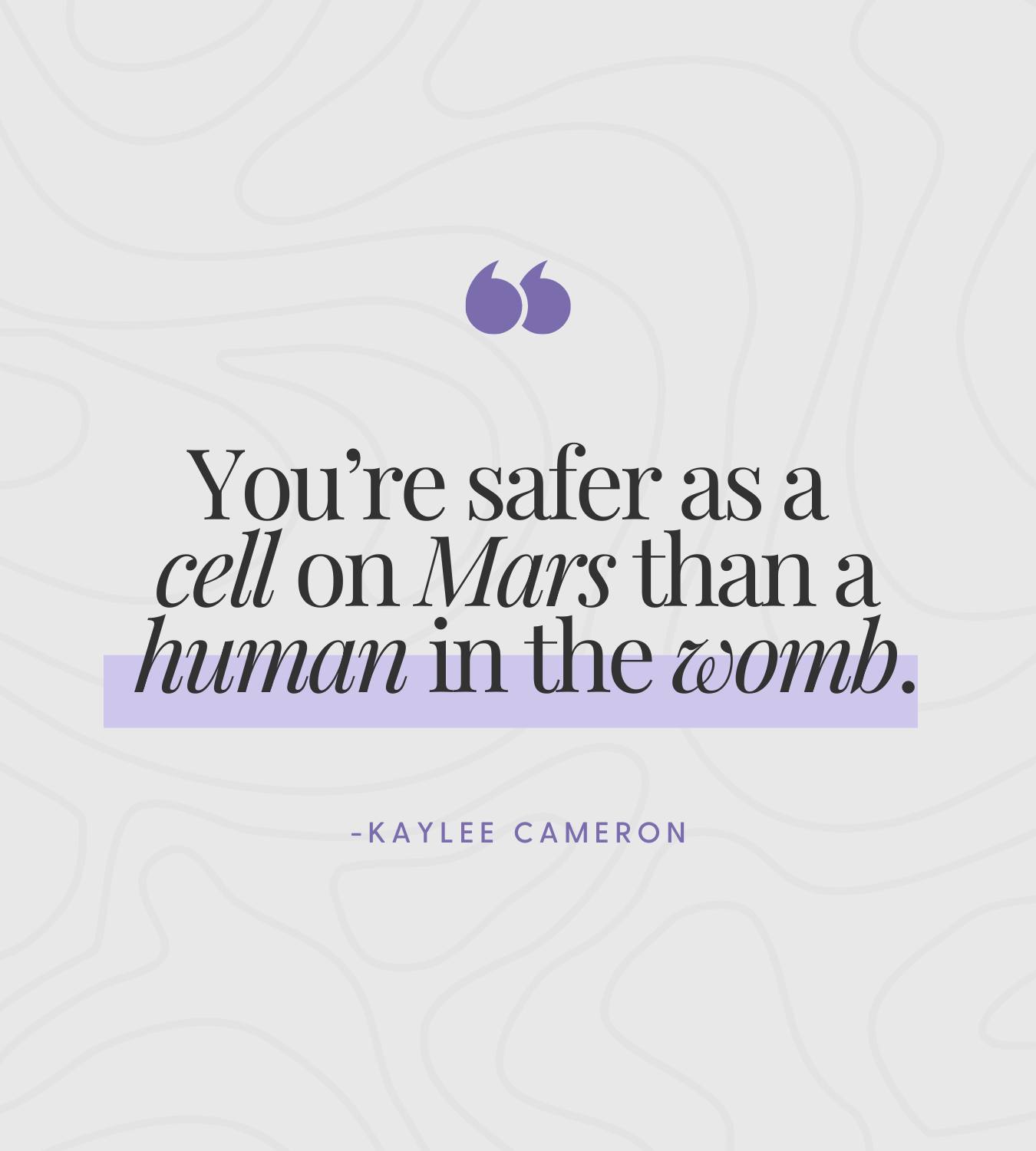 When bacteria is discovered on Mars, it's considered life