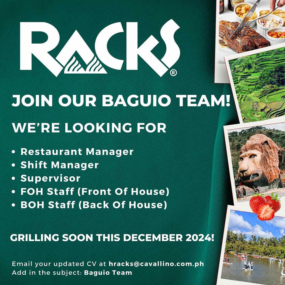 RACKS - 🔥 Attention Baguio! 🔥 We're firing up our very... | Facebook