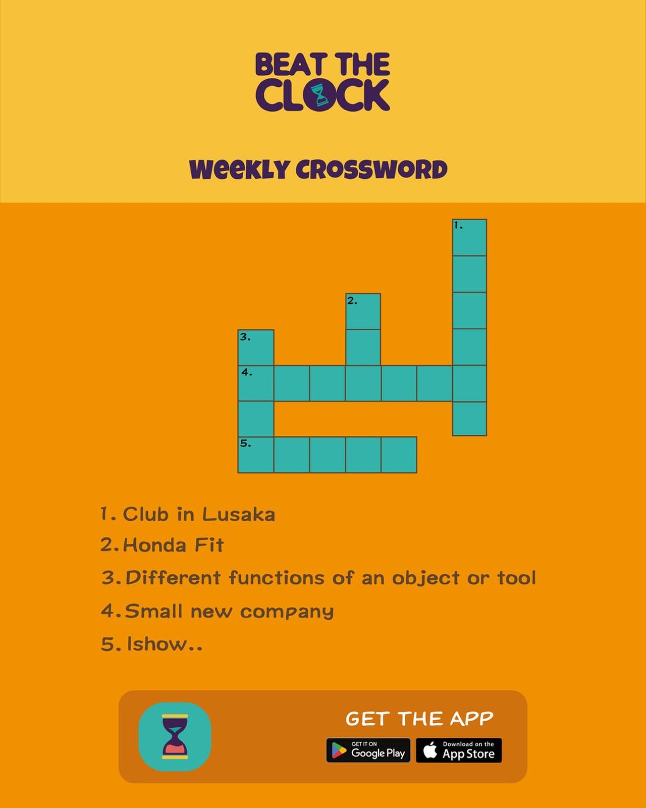 Beat the Clock Trivia Game