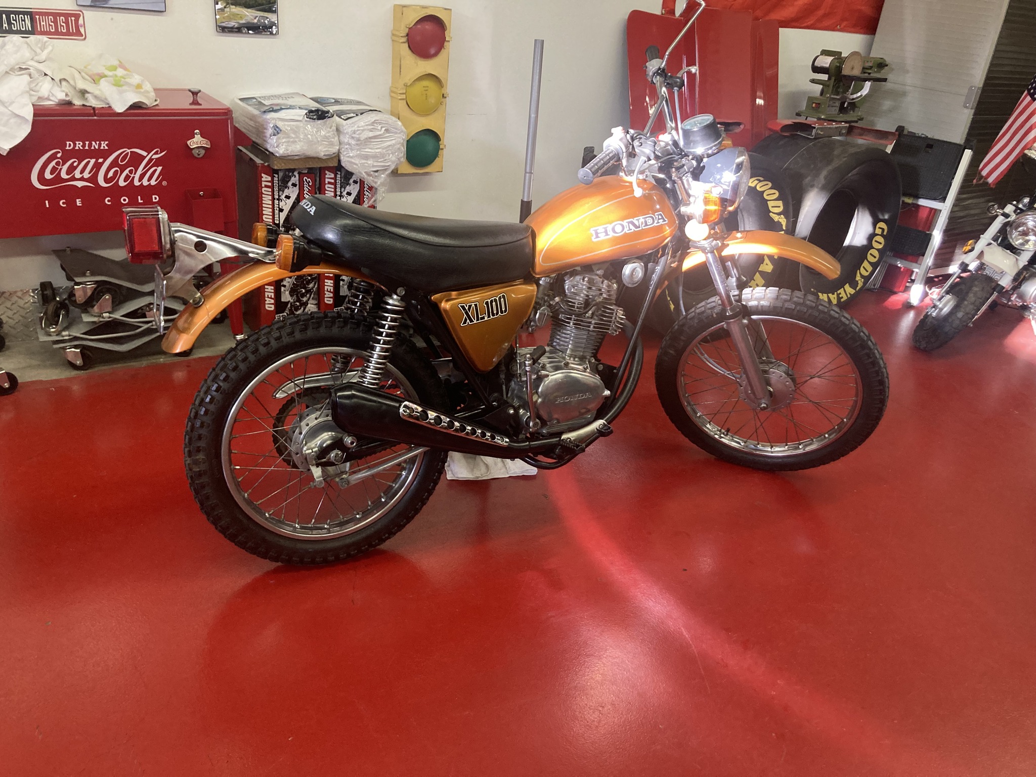 What is the color code for a 1974 Honda Z50A Mini Trail in Candy