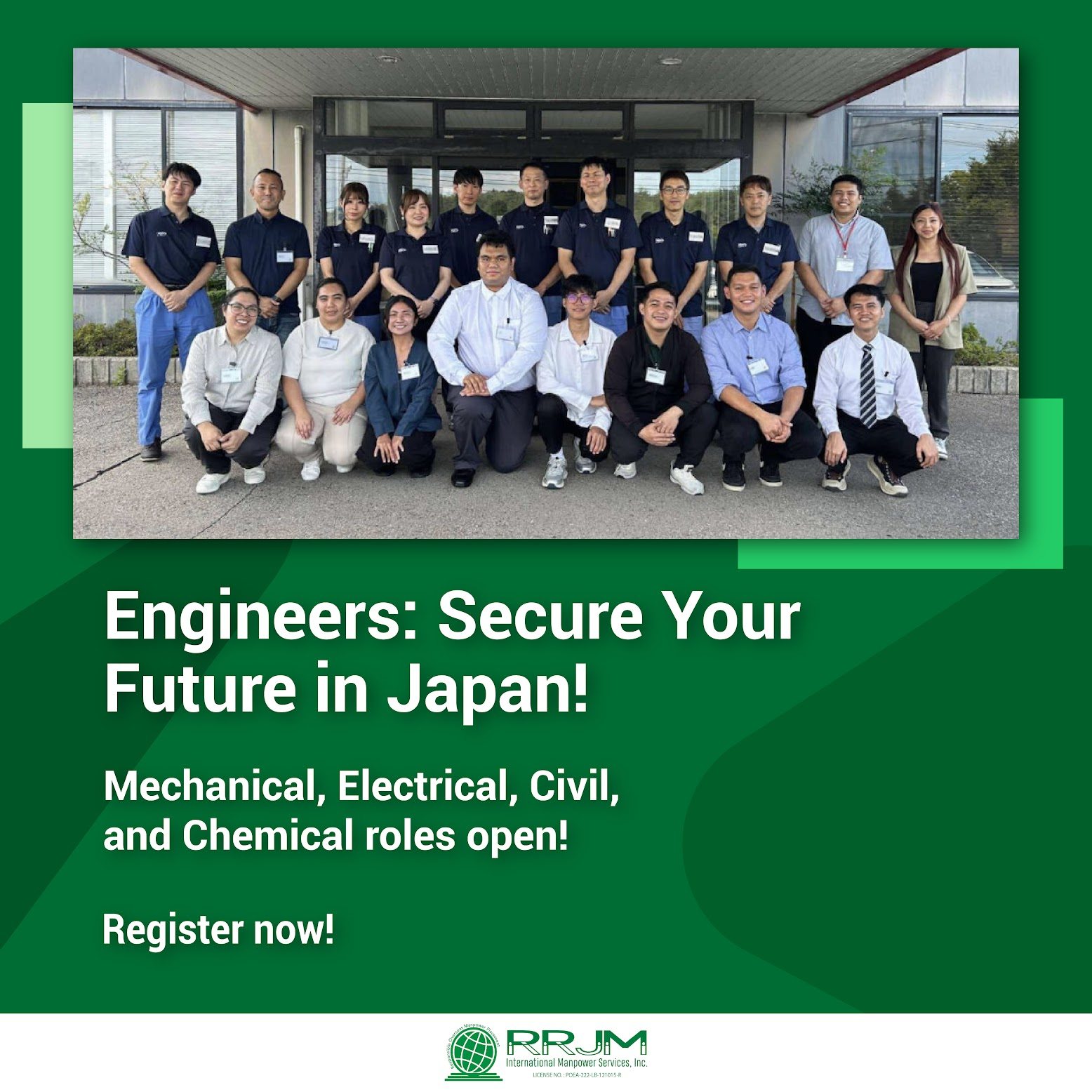 RRJM International Manpower... - RRJM Manpower - Japan | Facebook