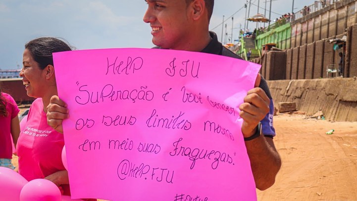 Help FJU - Os voluntários do projeto HELP estiveram no...