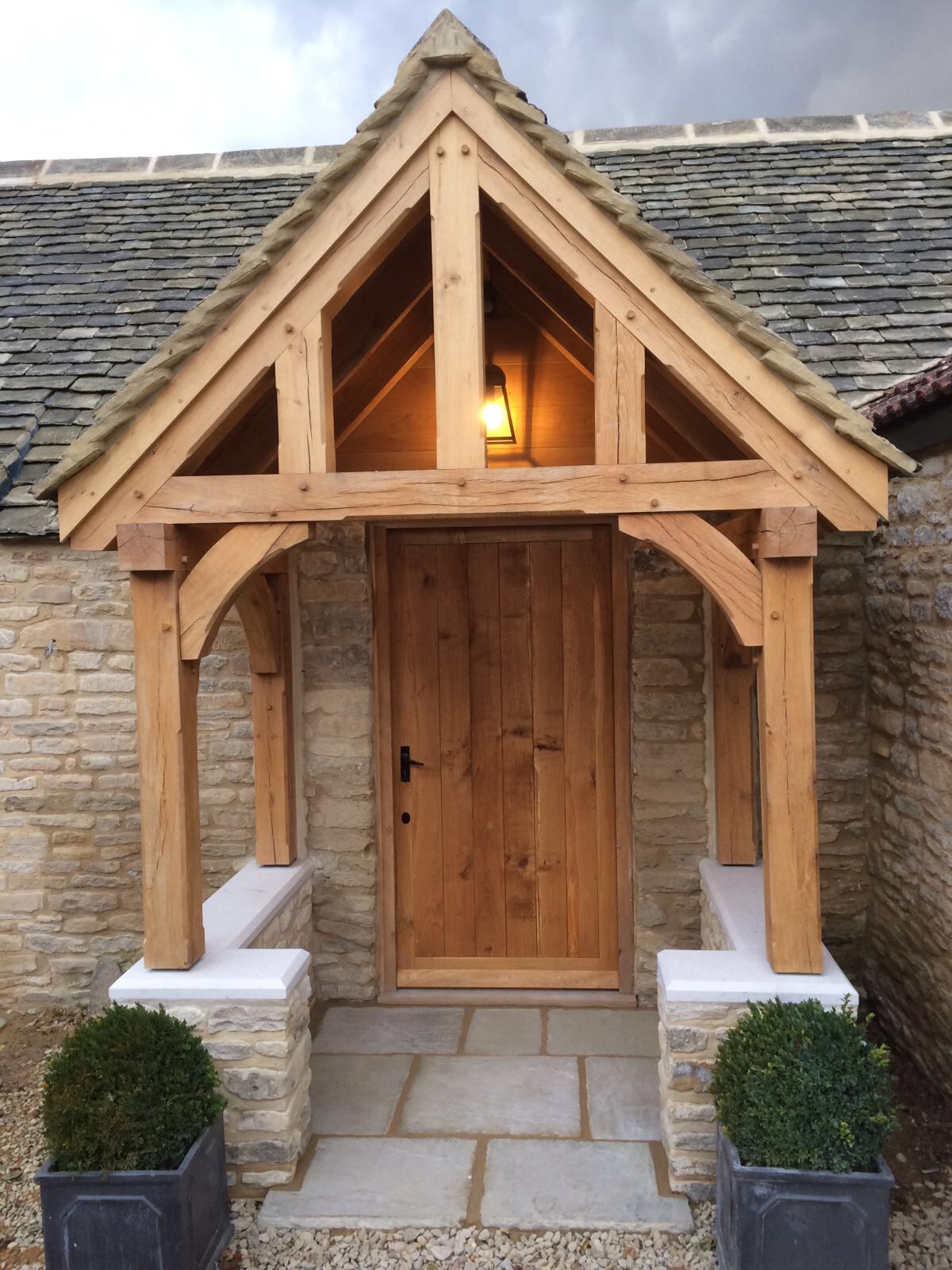 Oak Porches - Lovely Case Study showing the full... | Facebook