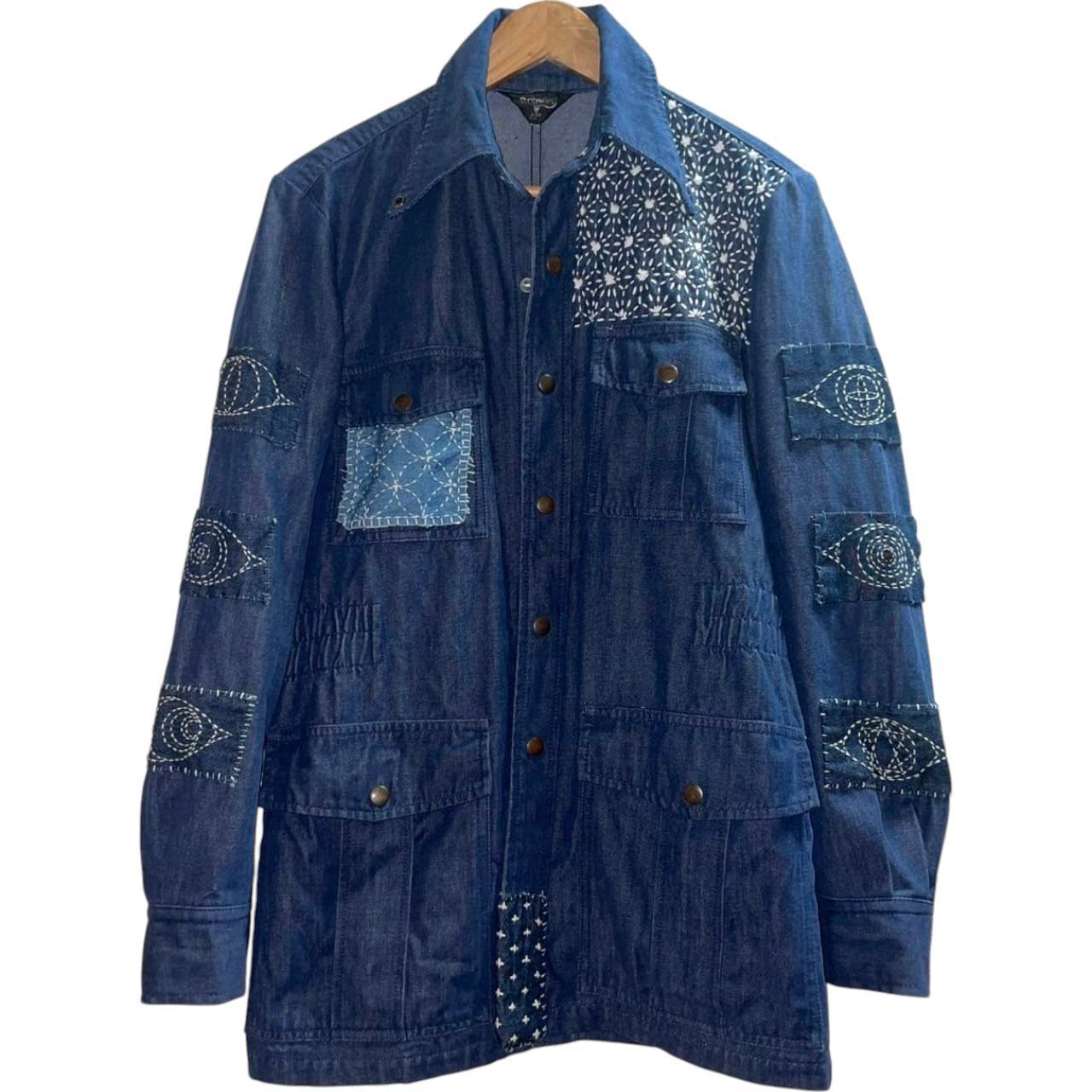 Sashiko boro custom denim