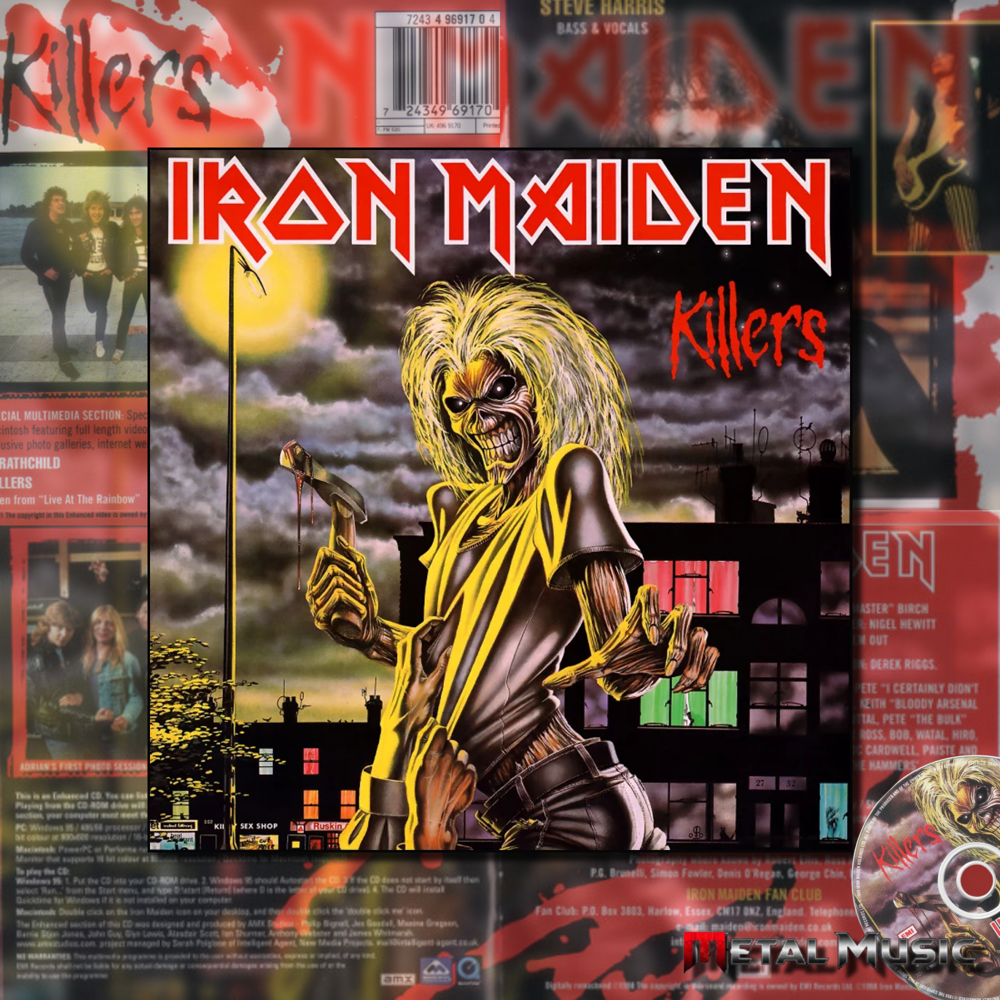🇬🇧 Iron Maiden released 'Killers' on this day in 1981.