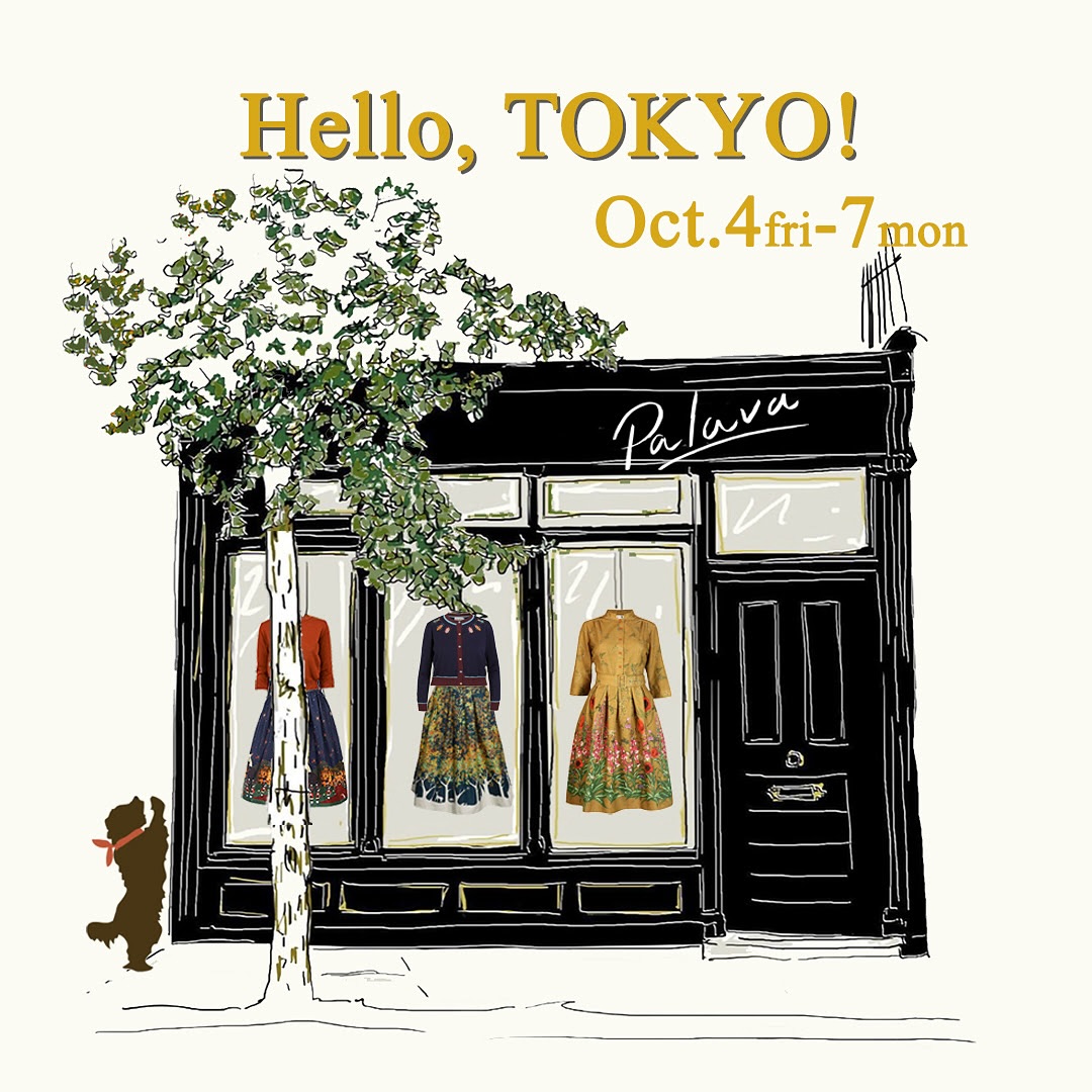 Palava - お待たせしました‼️ Palava AW24 東京ポップアップショップ 