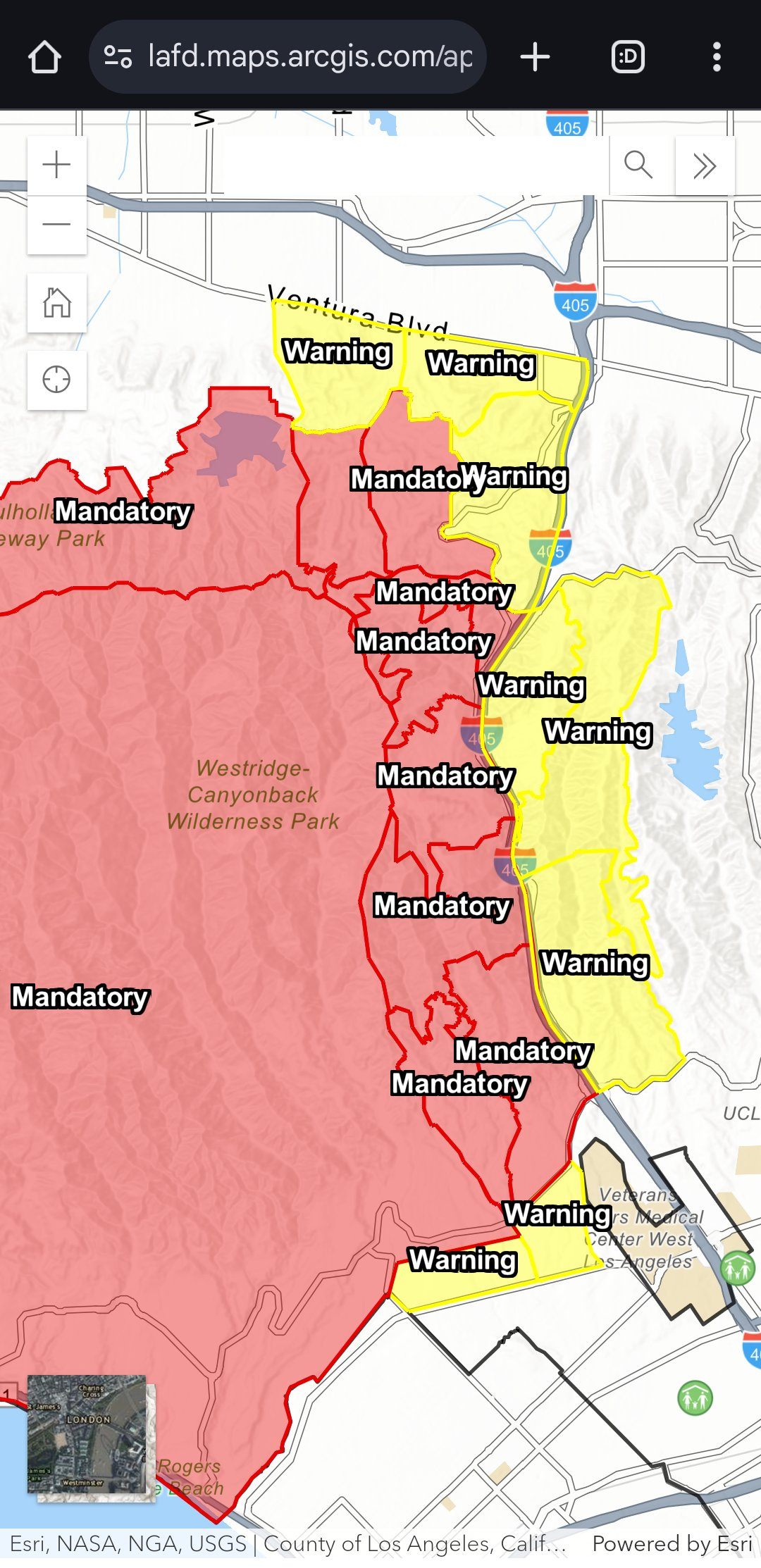 All of the previously announced... - California Wildfires
