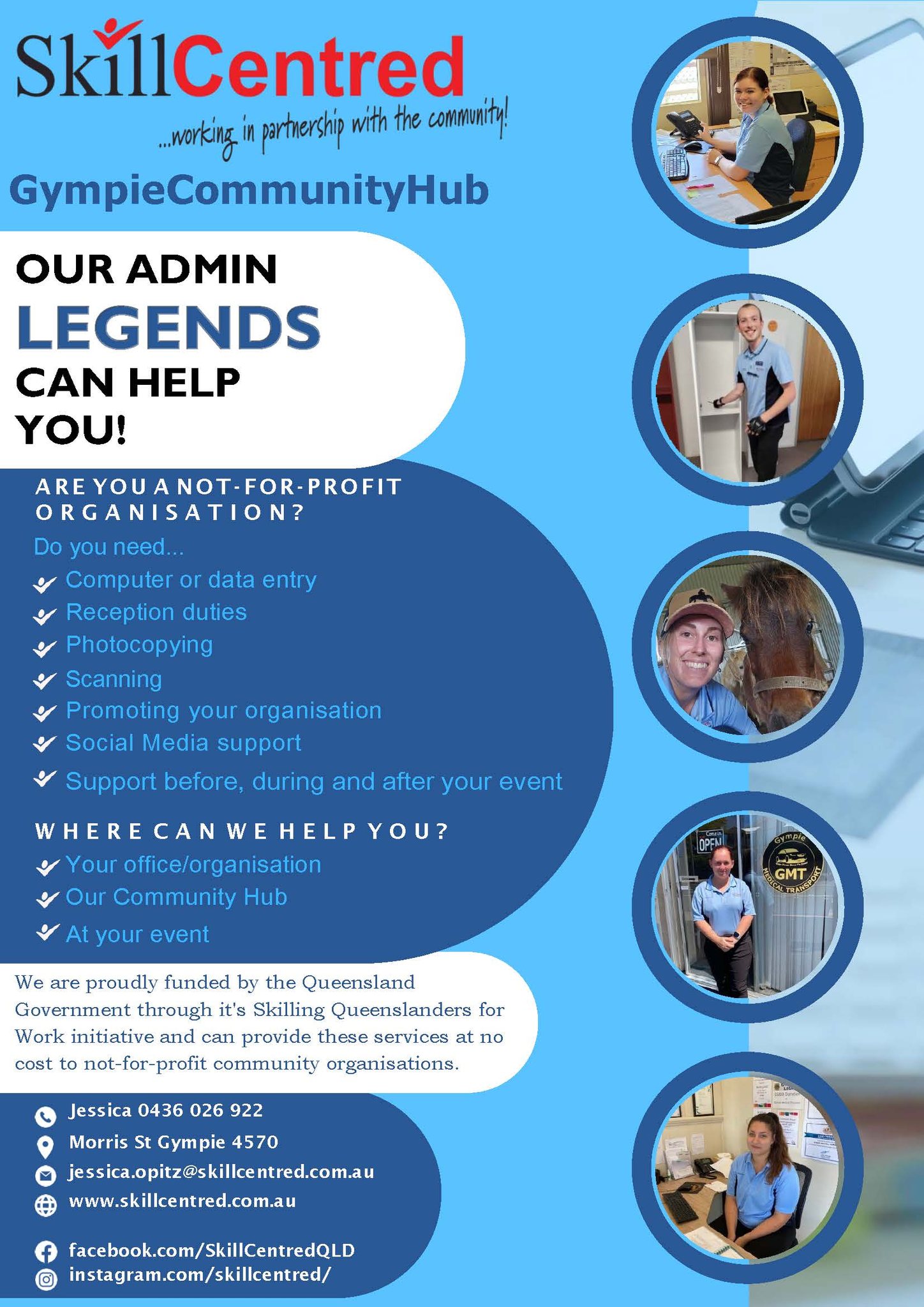 SkillCentred - Can our admin LEGENDS help your... | Facebook