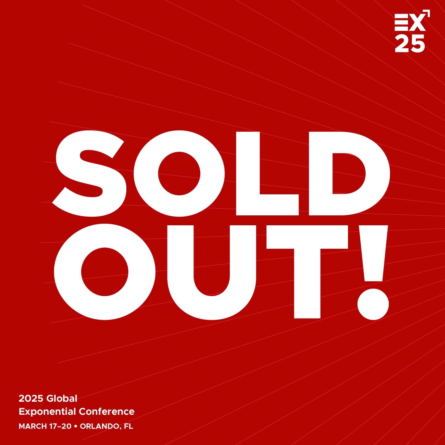 Exponential - We’re excited to announce that the 2025... | Facebook