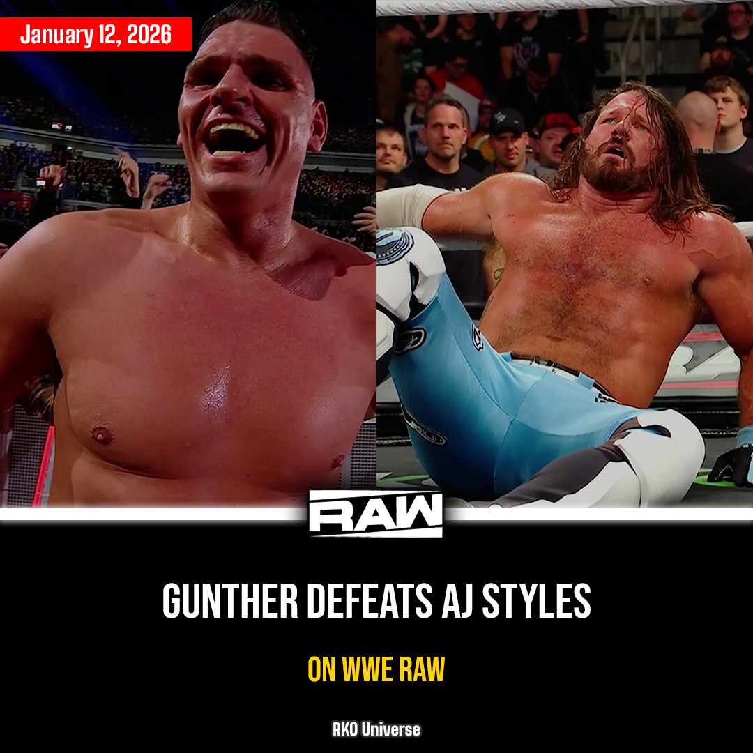 RKO Universe - The first-ever encounter between Gunther... | Facebook