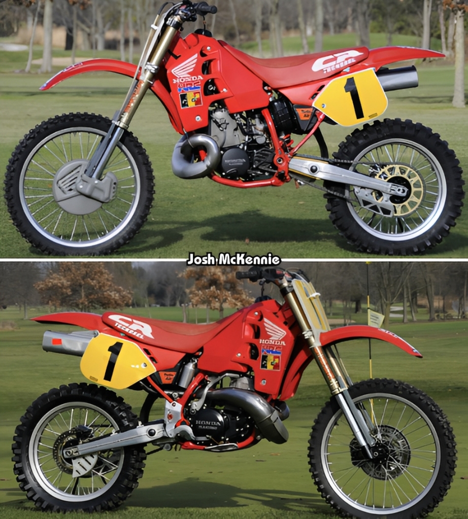 Kevin Erion's championship Honda Hawk GT