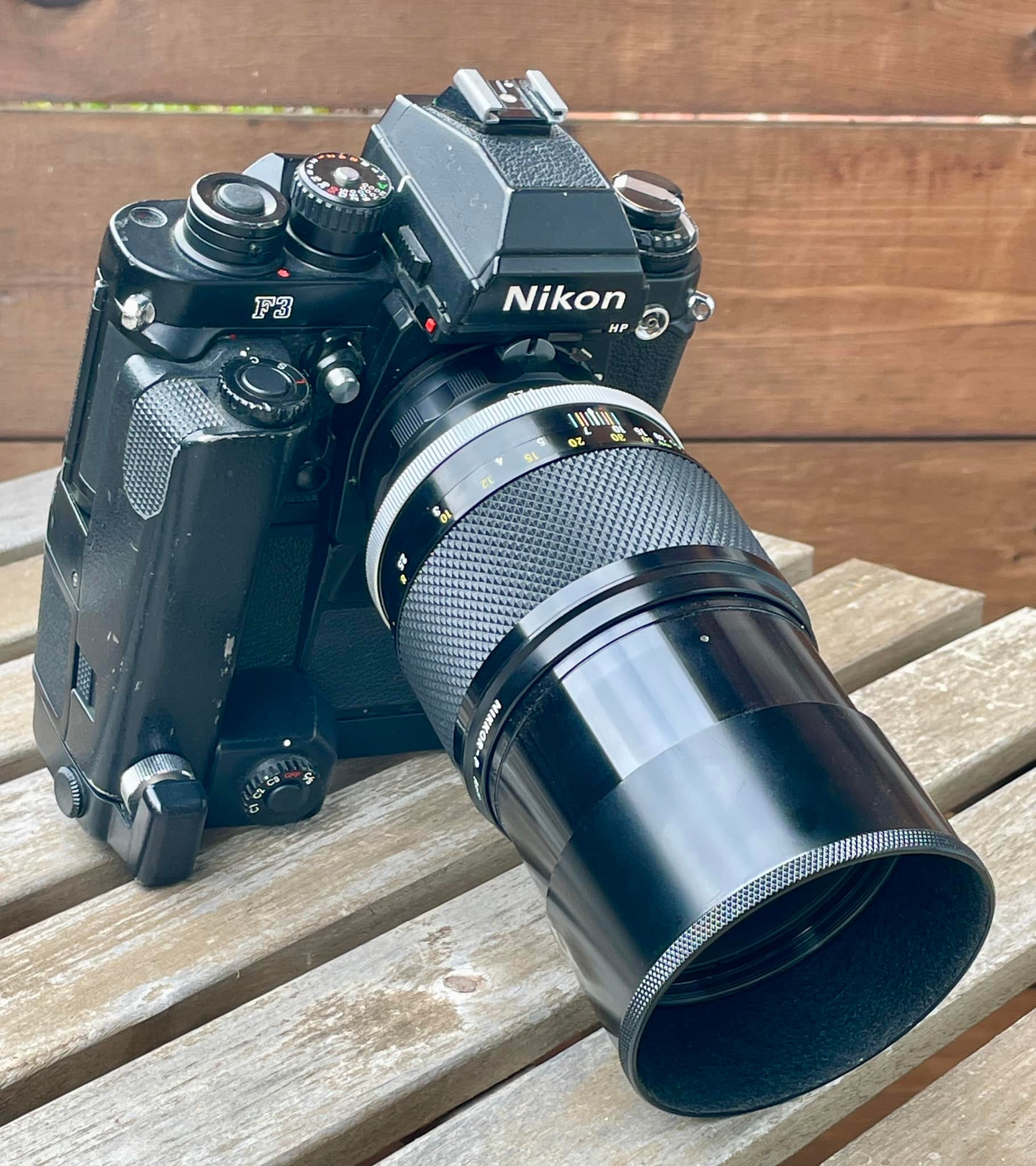 Nikon F3P camera for press photographers