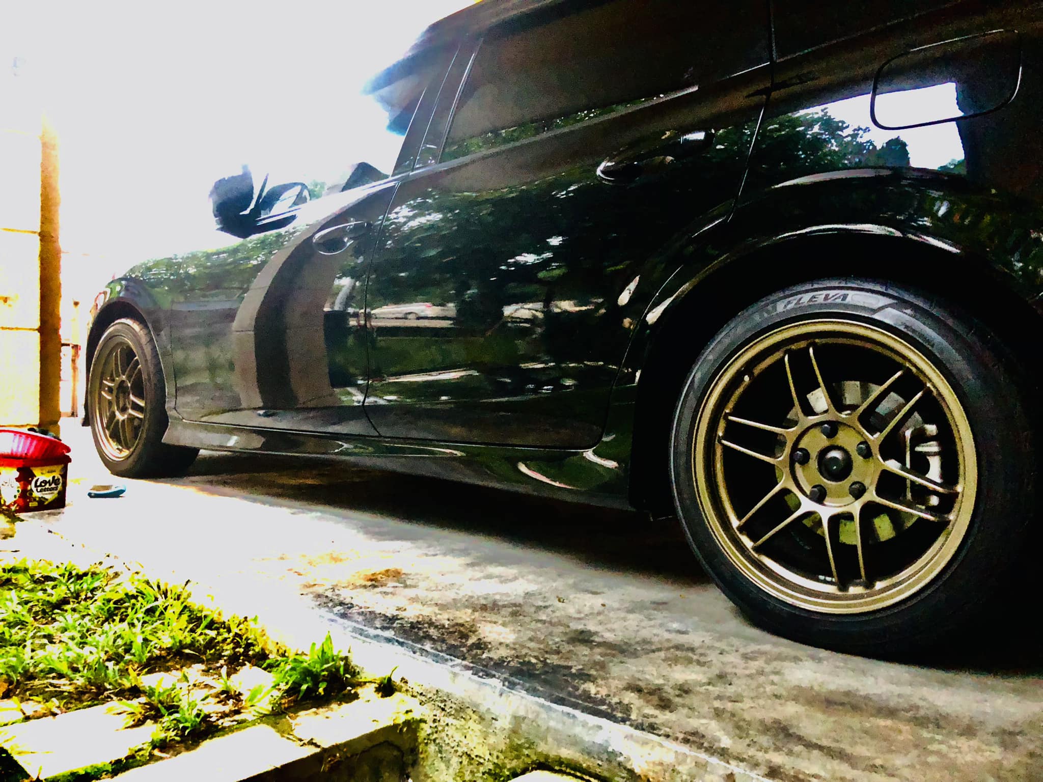ENKEI PF05 18×7.5J+48 5H100 Gais.., Bole share resepi tak cemana nk setup rim 15/7jj/et35