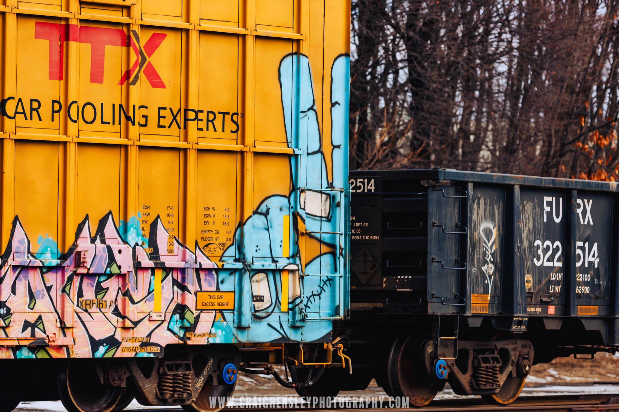 What are your thoughts on graffiti in the railroad community?