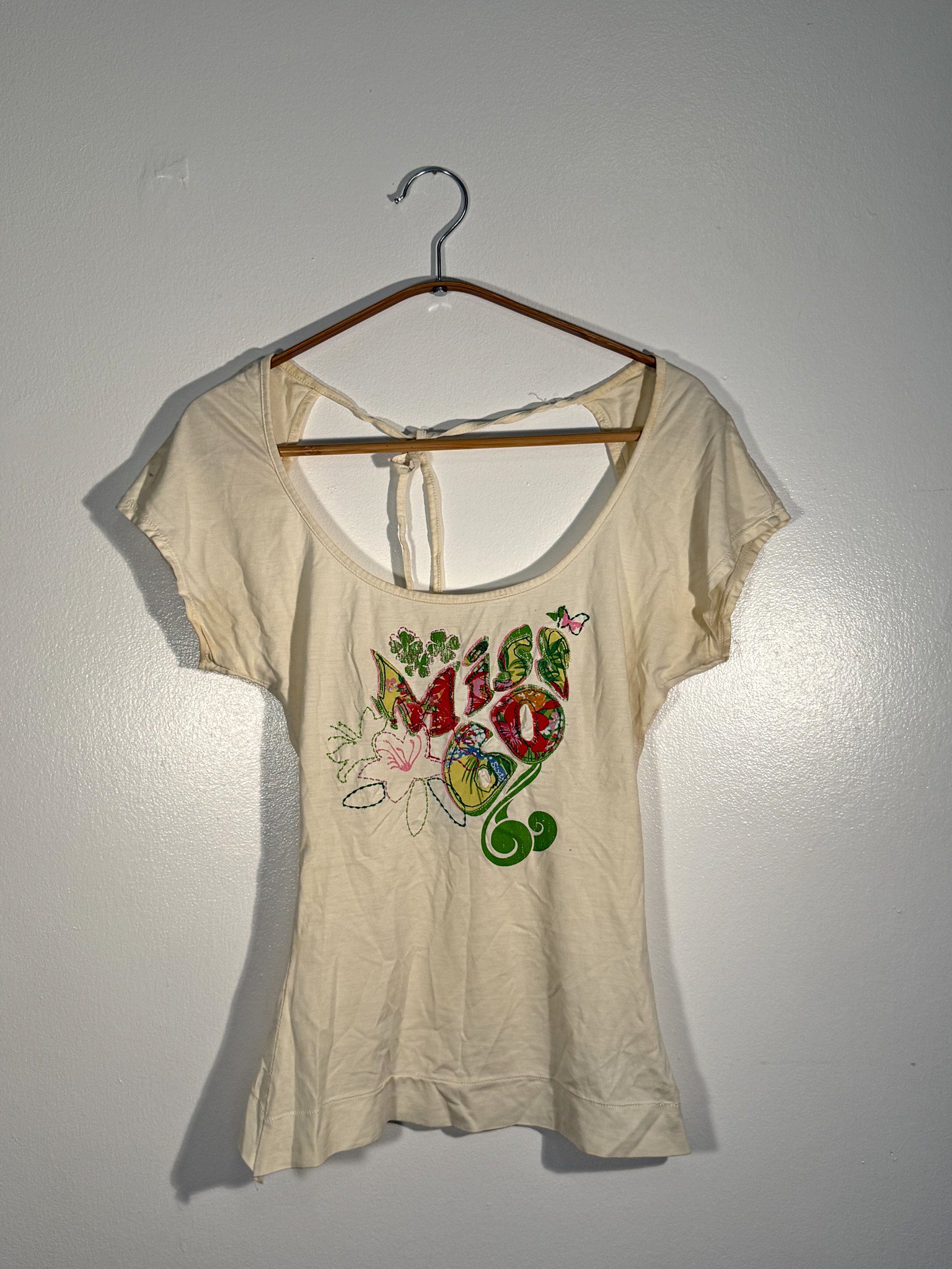MISS SIXTY vintage y2k 落ち着いたyellow タイト MISS SIXTY vintage y2k 落ち着いたyellow タイト MISS SIXTY vintage