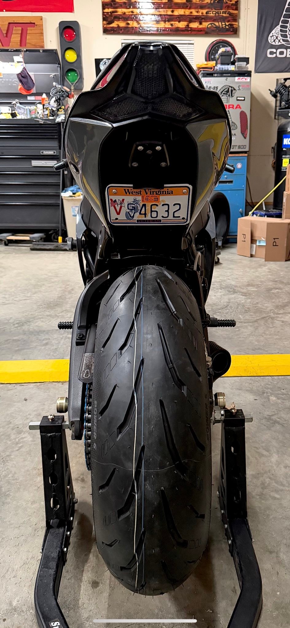 Kawasaki ninja zx-10r restoration progress
