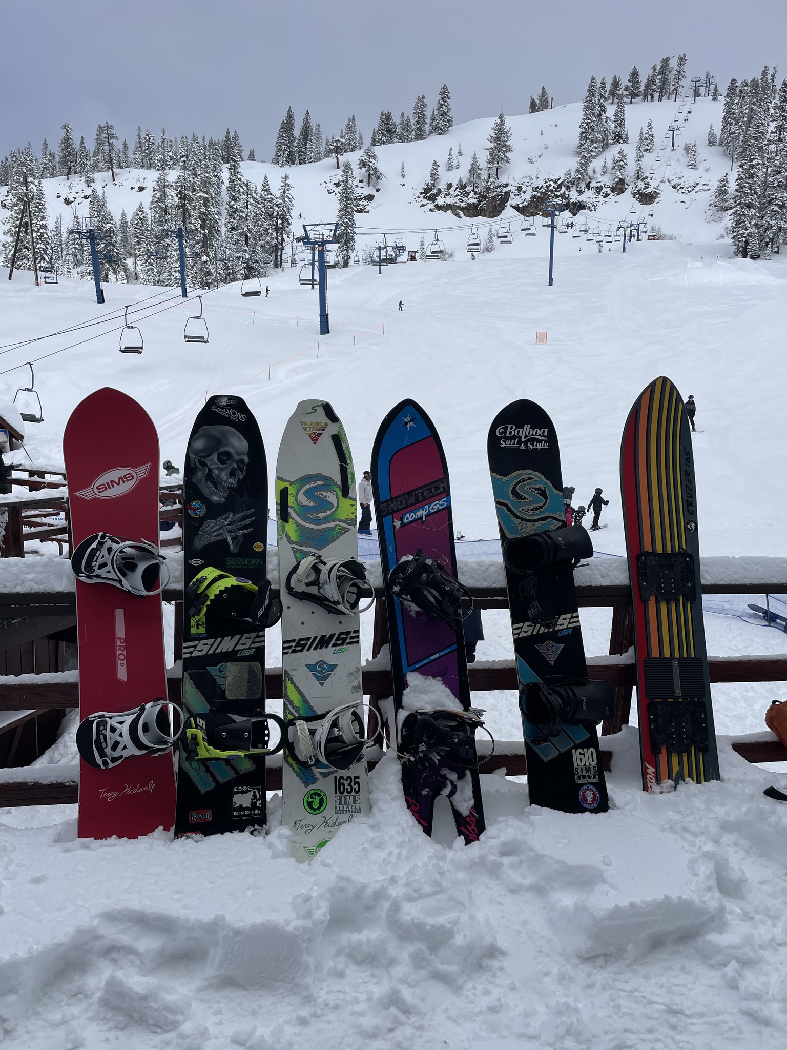 Sims Daytona 172 snowboard for carving