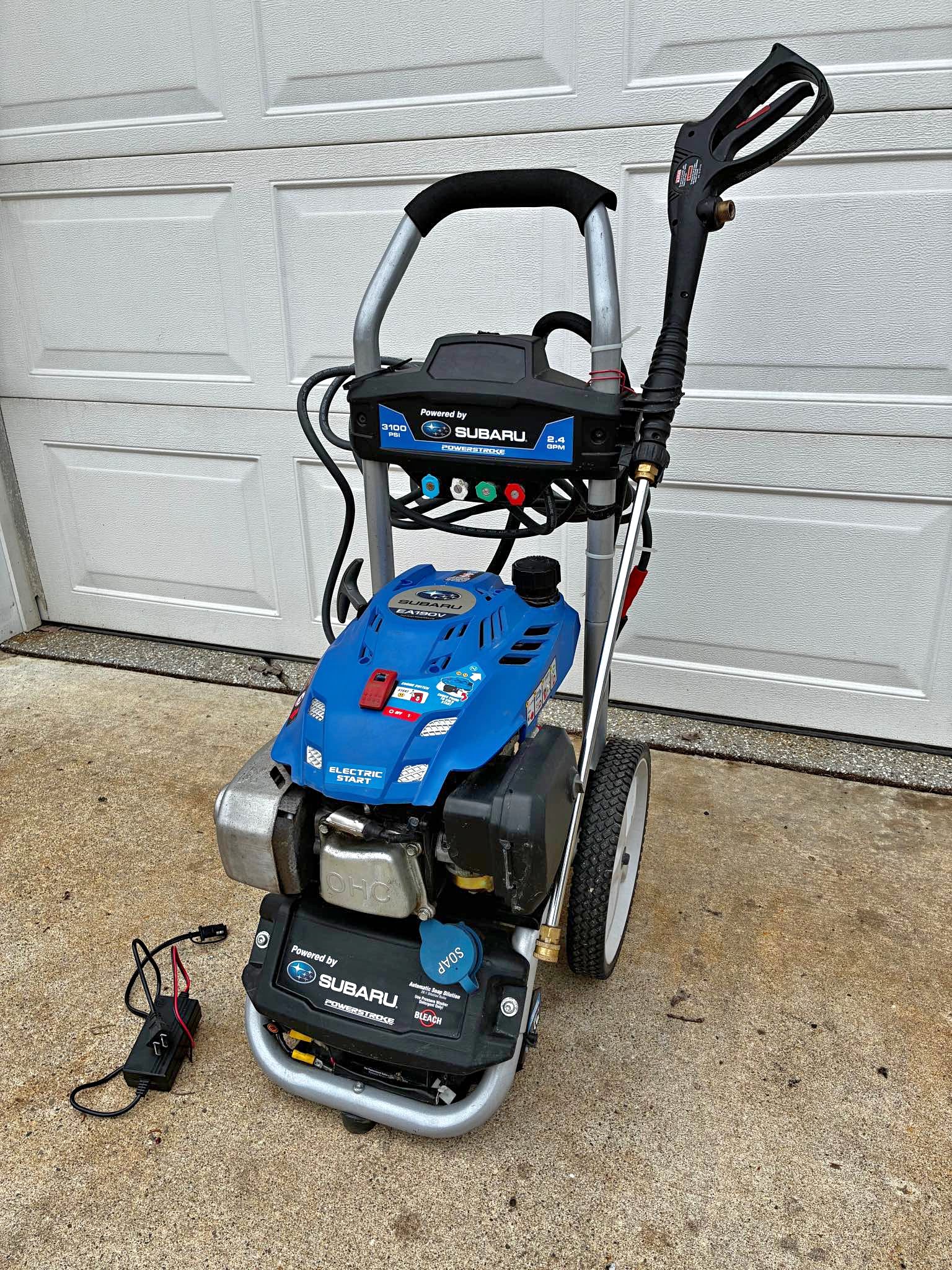 Subaru Electric Start Pressure Washer
